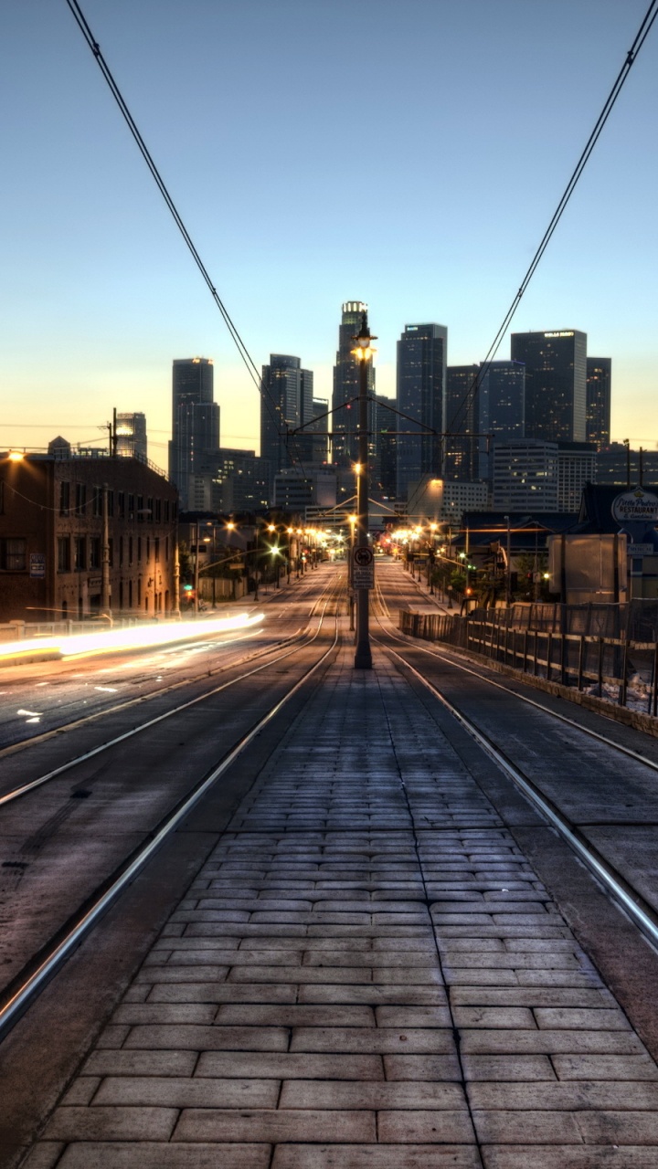 City Buildings and Road During Daytime. Wallpaper in 720x1280 Resolution