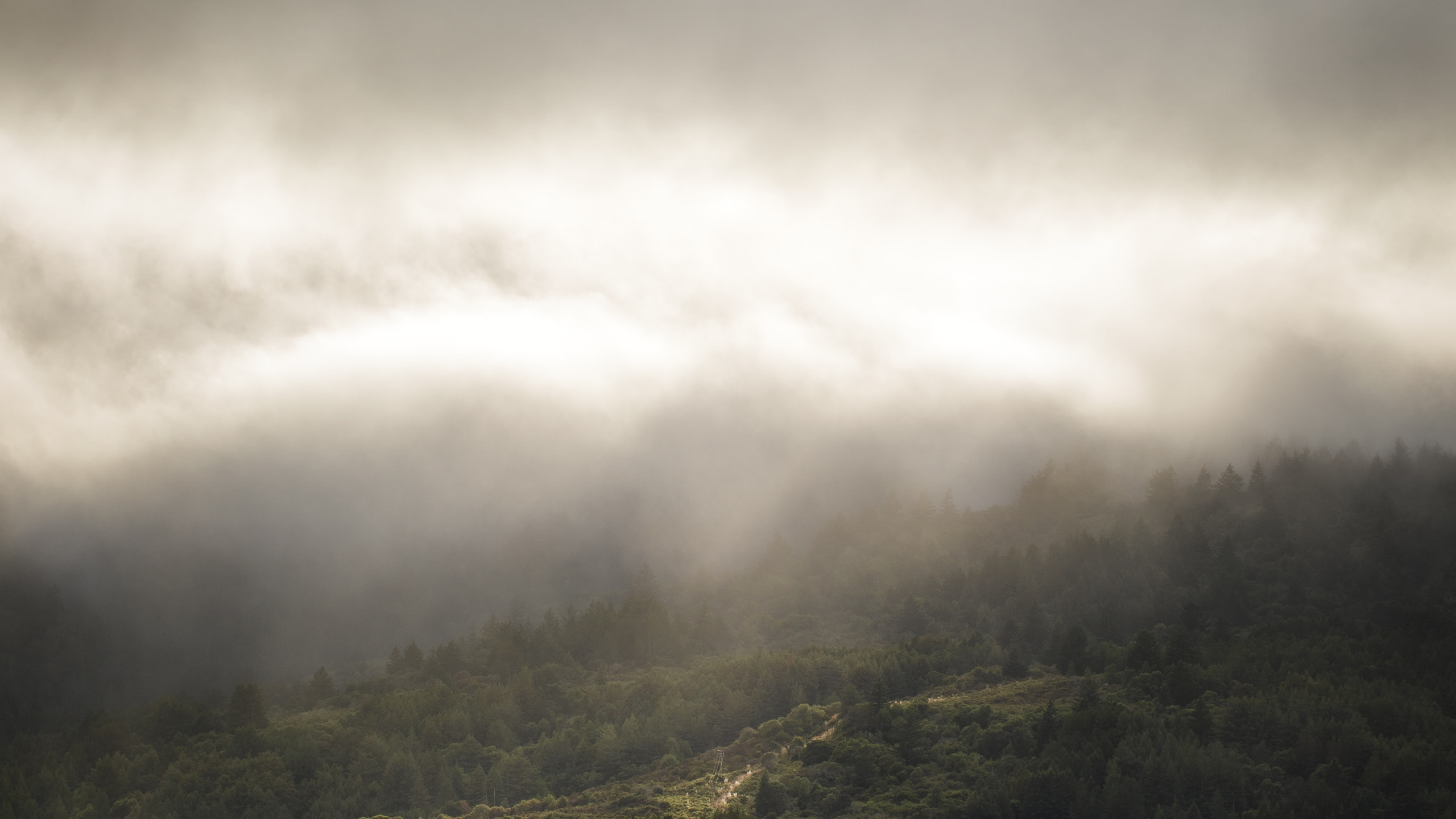 Atmosphère, Lumière, la Journée, Horizon, Highland. Wallpaper in 2560x1440 Resolution