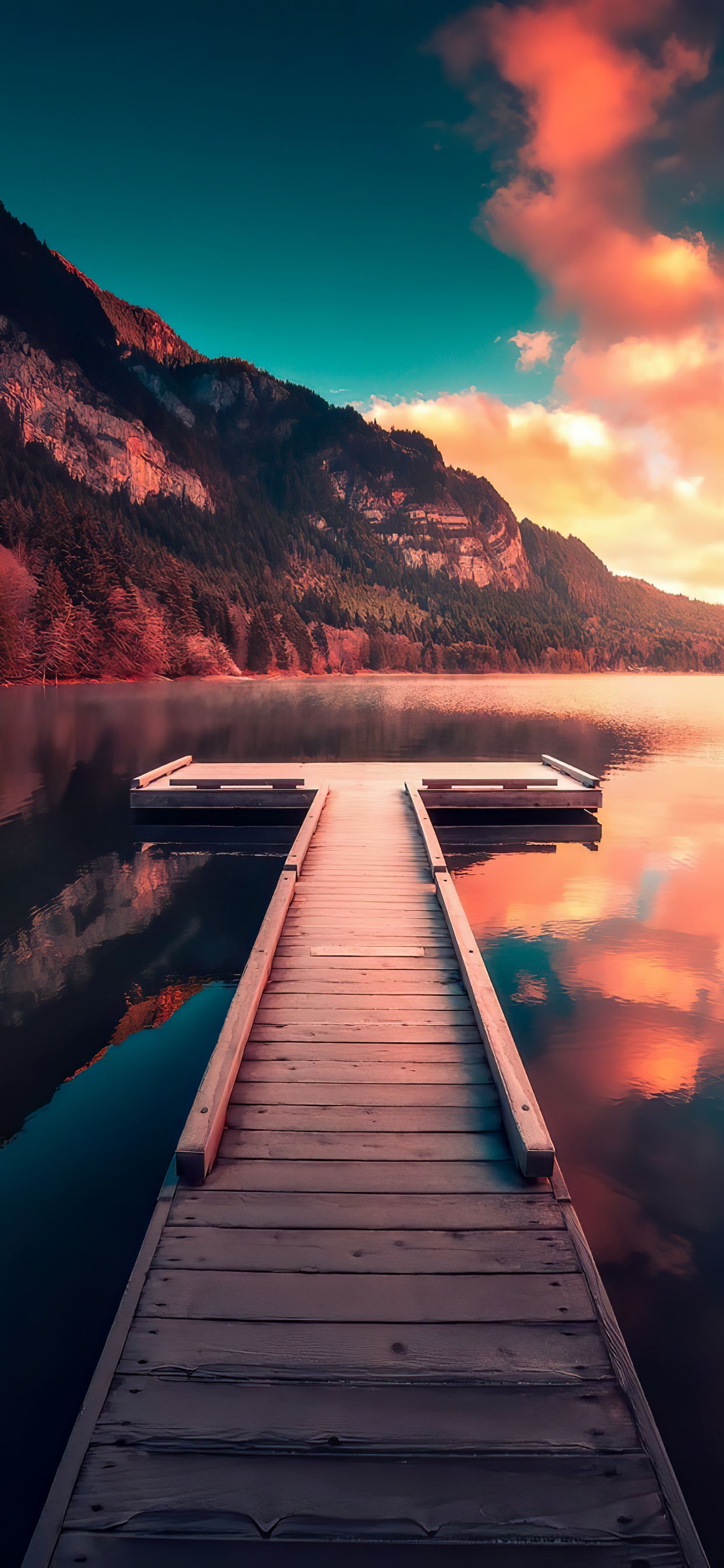 Zach Doehler, Art, Water, Cloud, Mountain. Wallpaper in 1242x2688 Resolution