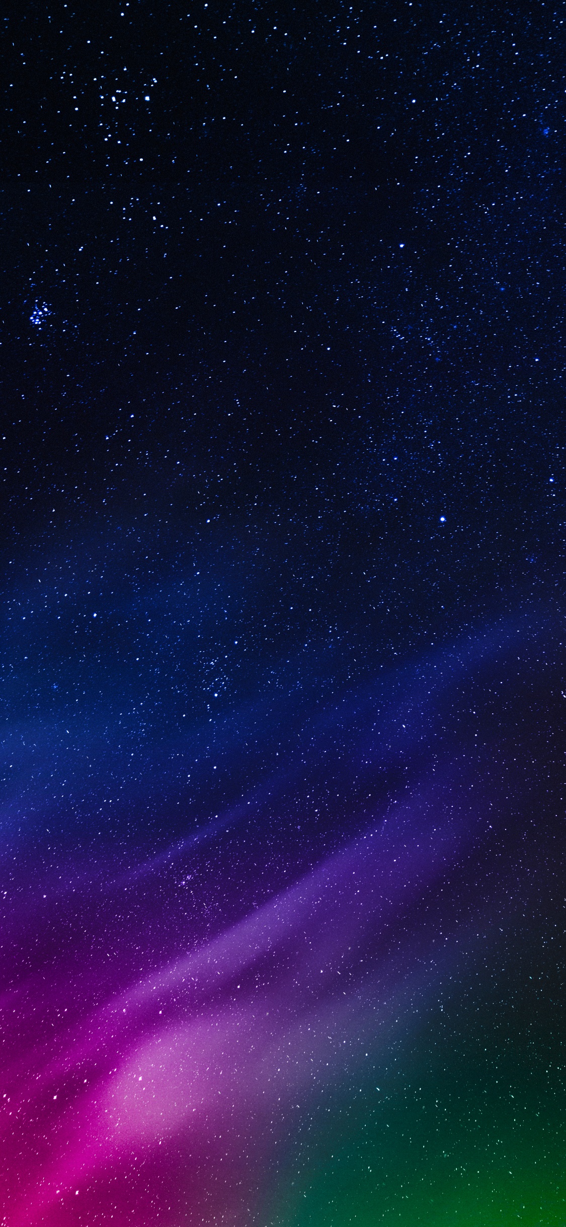 Ambiente, Morado, Paisaje Natural, Objeto Astronómico, Estrella. Wallpaper in 1125x2436 Resolution