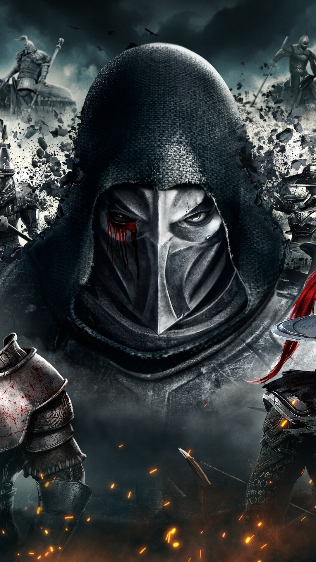 Videojuego de Estrategia, Diseño Gráfico, Personaje de Ficción, Multijugador Juego de Video, Ilustración. Wallpaper in 1080x1920 Resolution