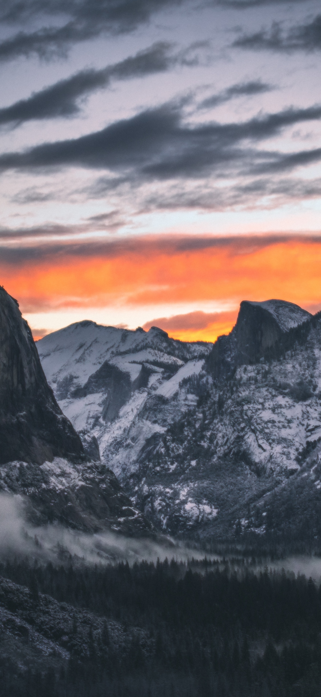 Nature, Mountain, Mountain Range, Mountainous Landforms, Atmosphere. Wallpaper in 1125x2436 Resolution