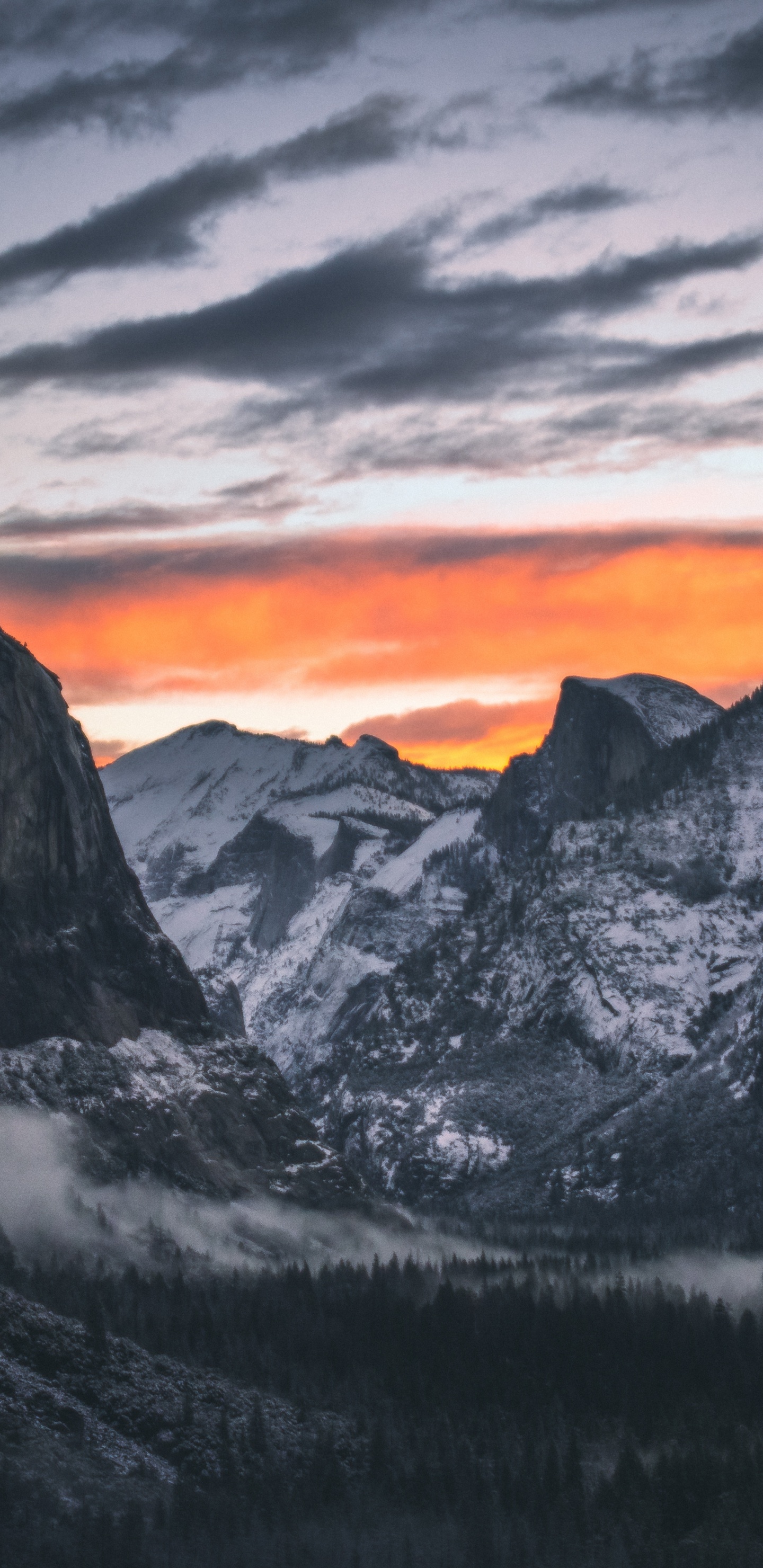 Natur, Bergkette, Bergigen Landschaftsformen, Atmosphäre, Cloud. Wallpaper in 1440x2960 Resolution