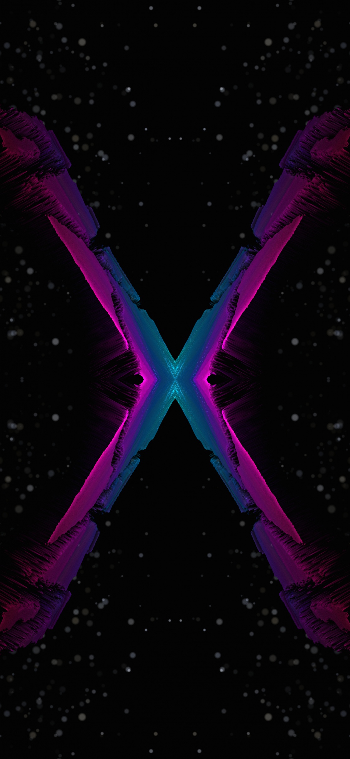 紫色的, 粉红色, 图形设计, 品红色, 空间 壁纸 1125x2436 允许