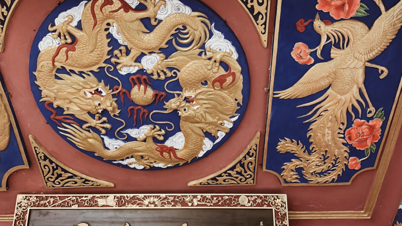 Hong Kong, Tapestry, Art, Creative Arts, Painting. Wallpaper in 1366x768 Resolution