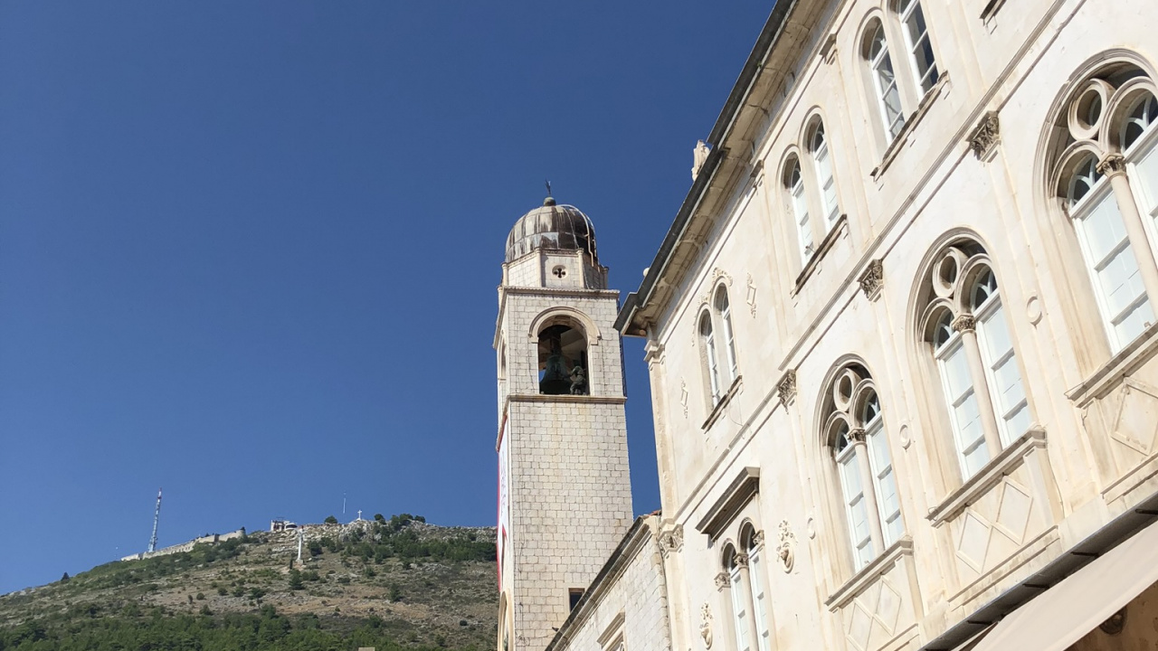 Sponza-Palast, Reise, Fenster, Architektur, Stadt. Wallpaper in 1280x720 Resolution