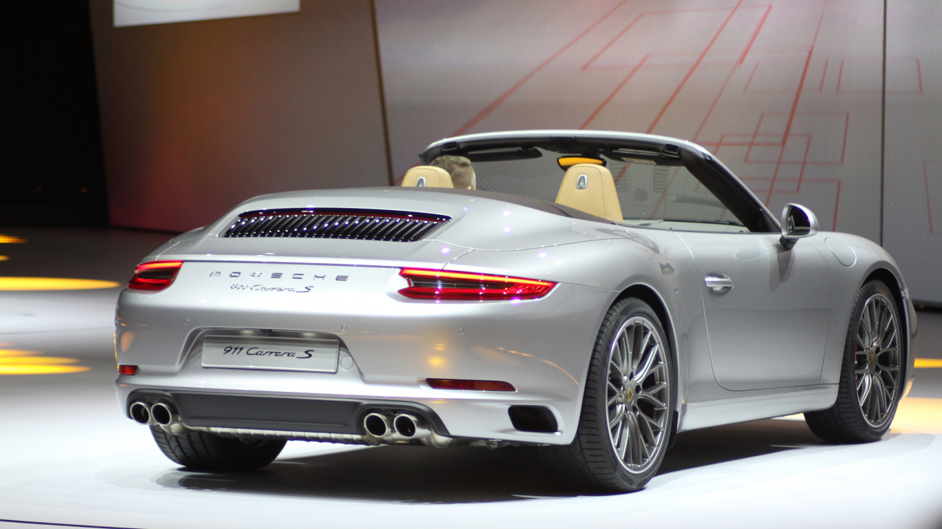 保时捷, 超级跑车, 保时捷911Carrera T, Carrera t, 敞篷车 壁纸 1366x768 允许