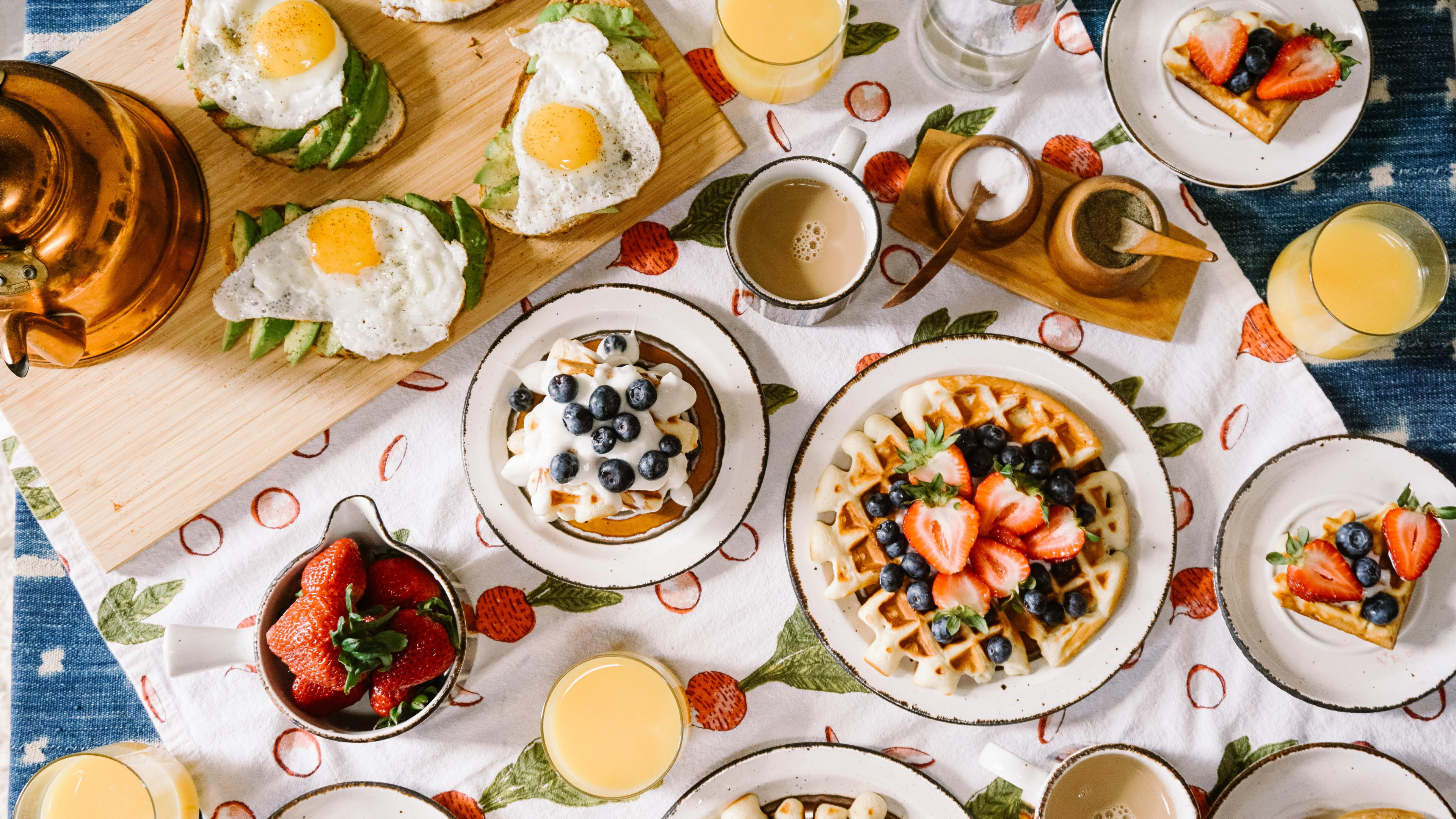 Great Food, Italian Cuisine, Pasta, Cooking, Breakfast. Wallpaper in 3840x2160 Resolution