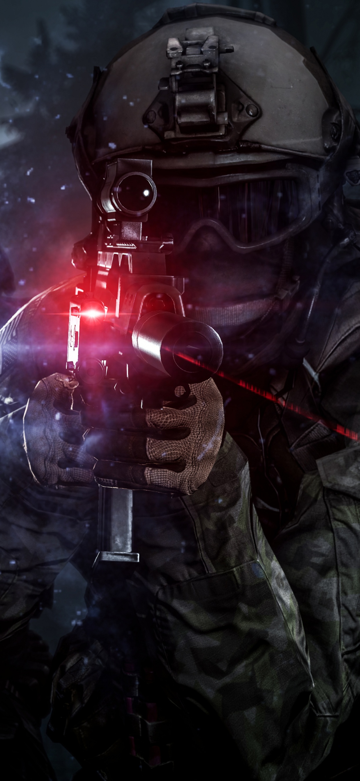 pc Game, Darkness, Space, Android, Battlefield 4. Wallpaper in 1242x2688 Resolution