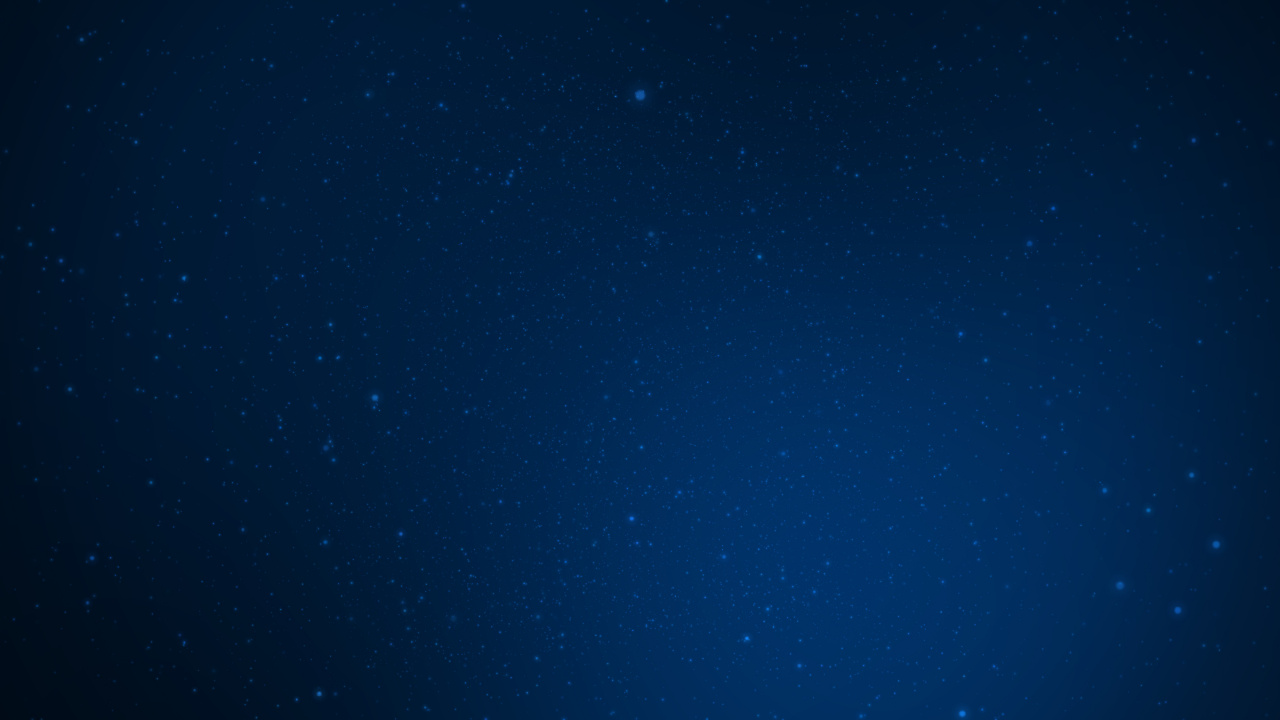 Blue Sky With Stars During Night Time. Wallpaper in 1280x720 Resolution