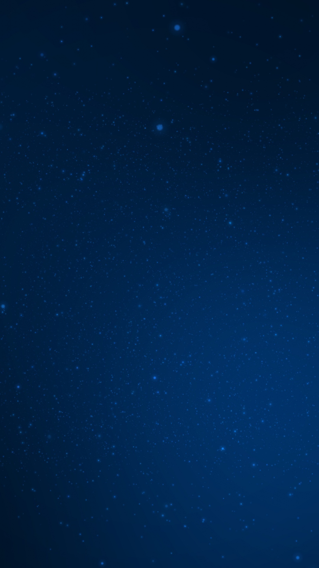 Blauer Himmel Mit Sternen Während Der Nacht. Wallpaper in 1080x1920 Resolution