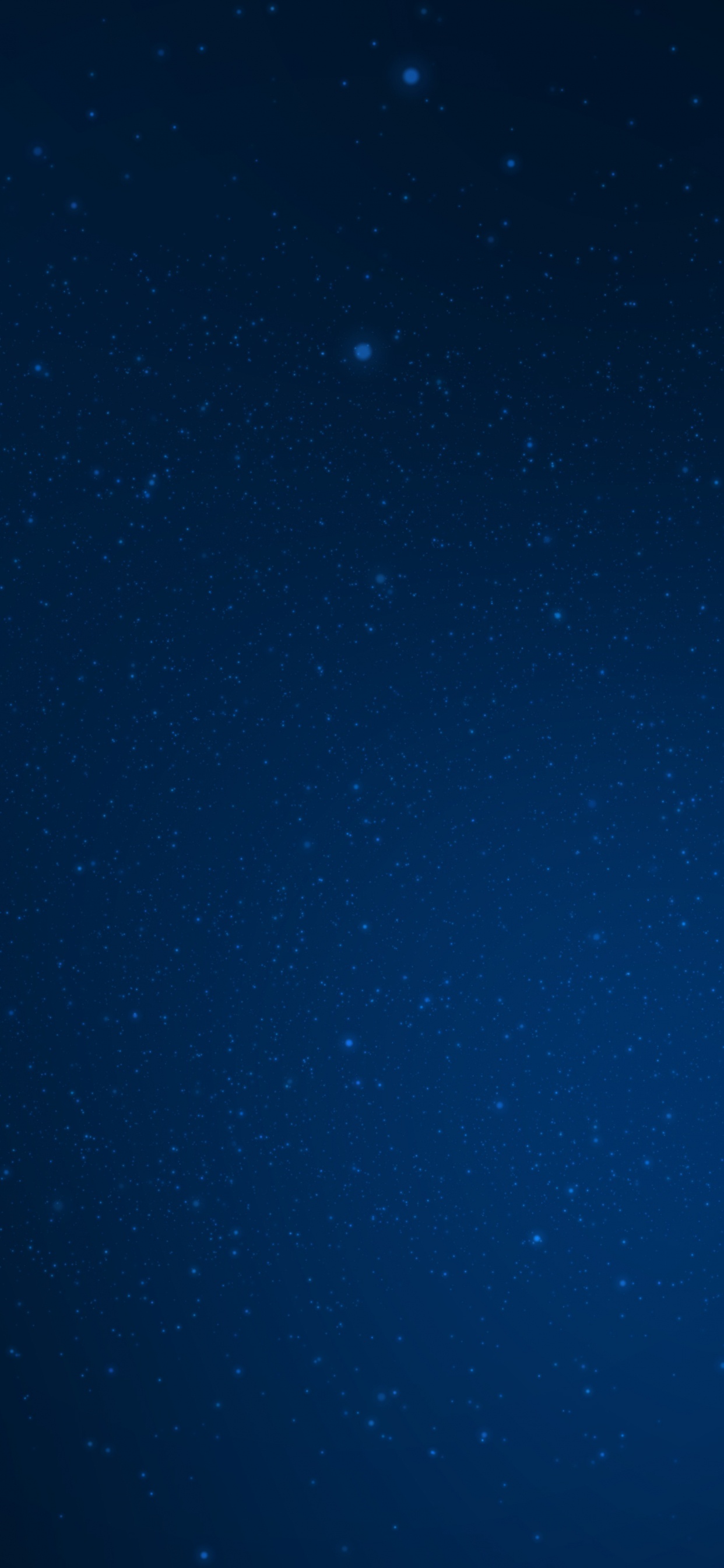 Blauer Himmel Mit Sternen Während Der Nacht. Wallpaper in 1242x2688 Resolution