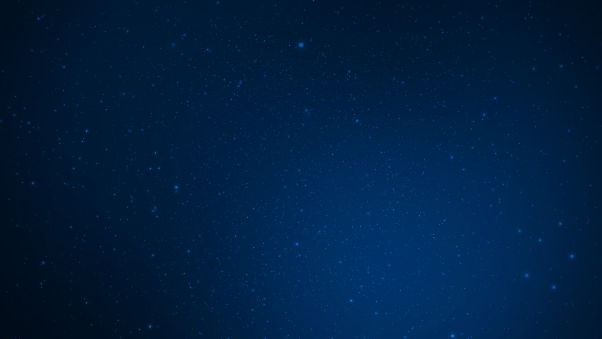 Blauer Himmel Mit Sternen Während Der Nacht. Wallpaper in 1920x1080 Resolution