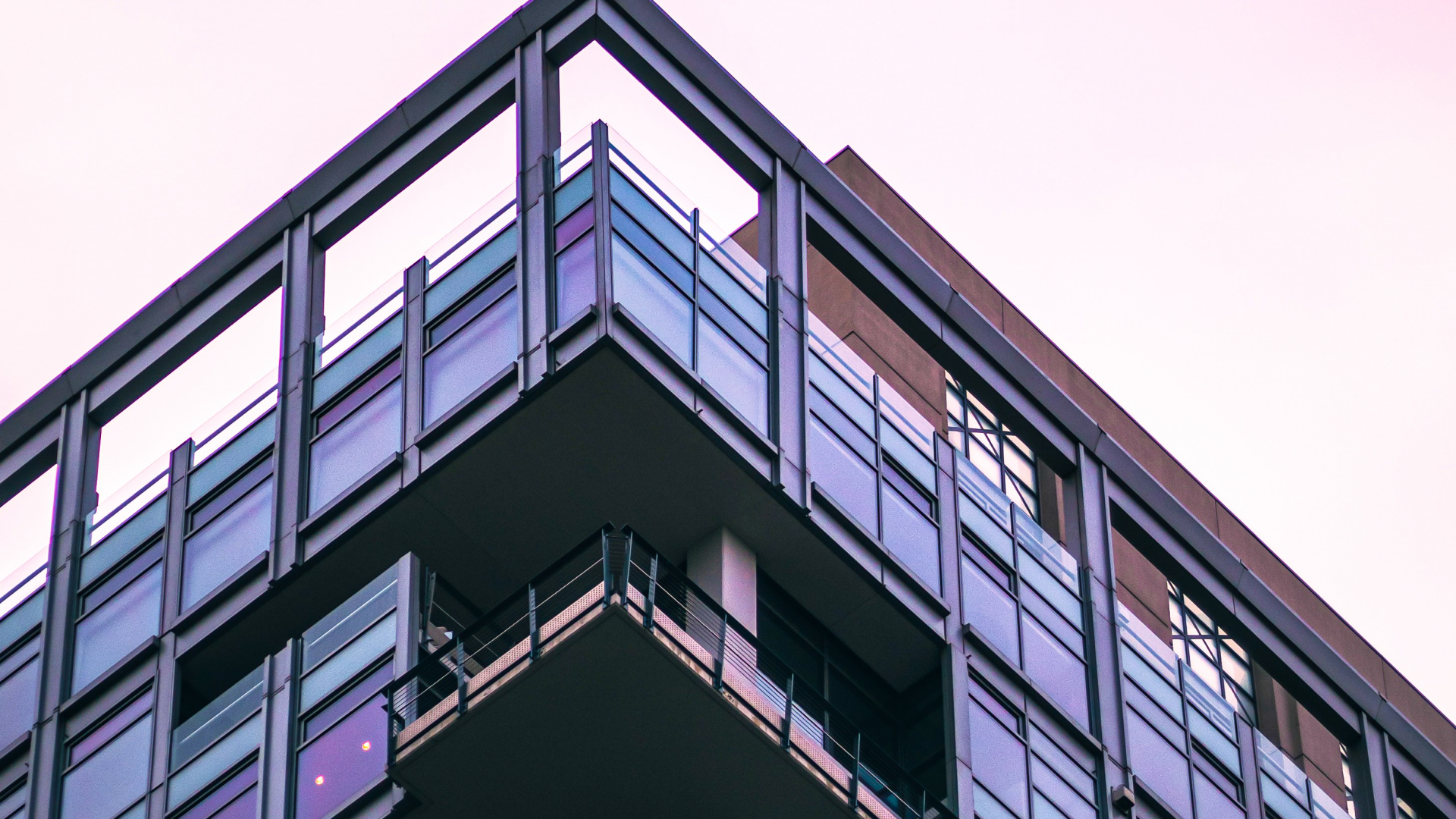 Condominio, Arquitectura, Edificio, Rectángulo, Morado. Wallpaper in 1920x1080 Resolution