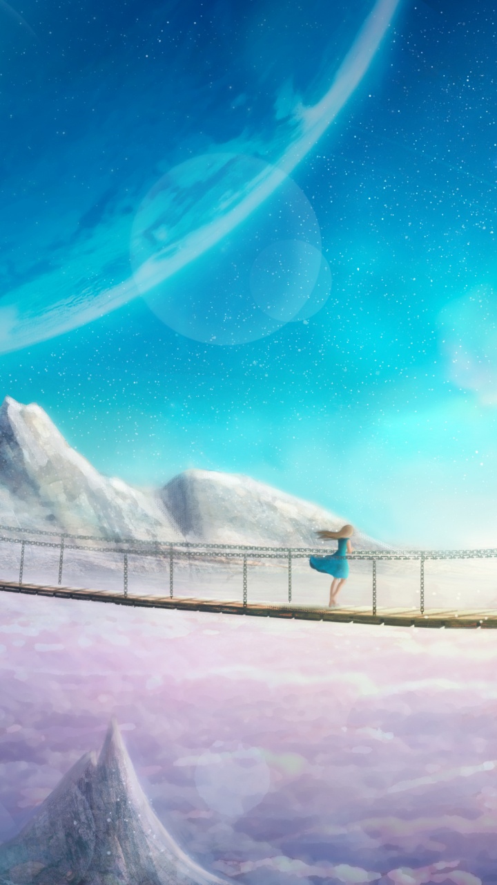 风景画, 气氛, 空间, 动画风景, 建筑 壁纸 720x1280 允许