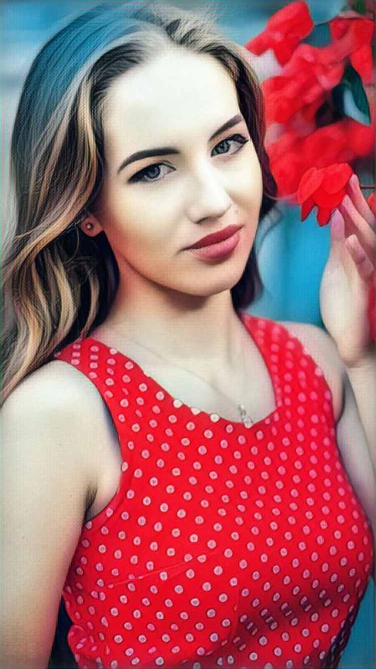 Beauty, Clothing, Face, Hair, Skin. Wallpaper in 750x1334 Resolution