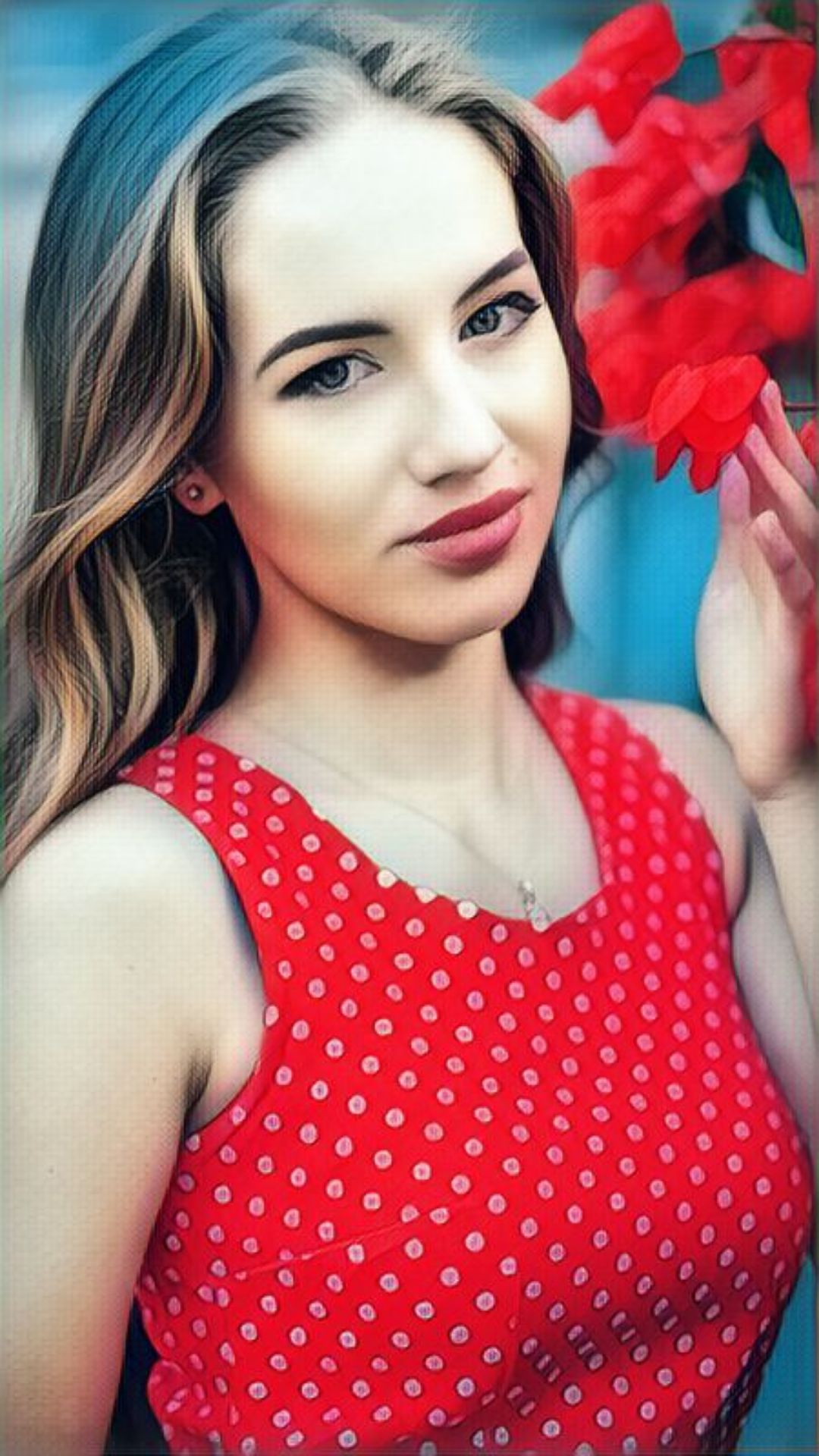 Belleza, Cabello, Piel, Cabeza, Peinado. Wallpaper in 1080x1920 Resolution