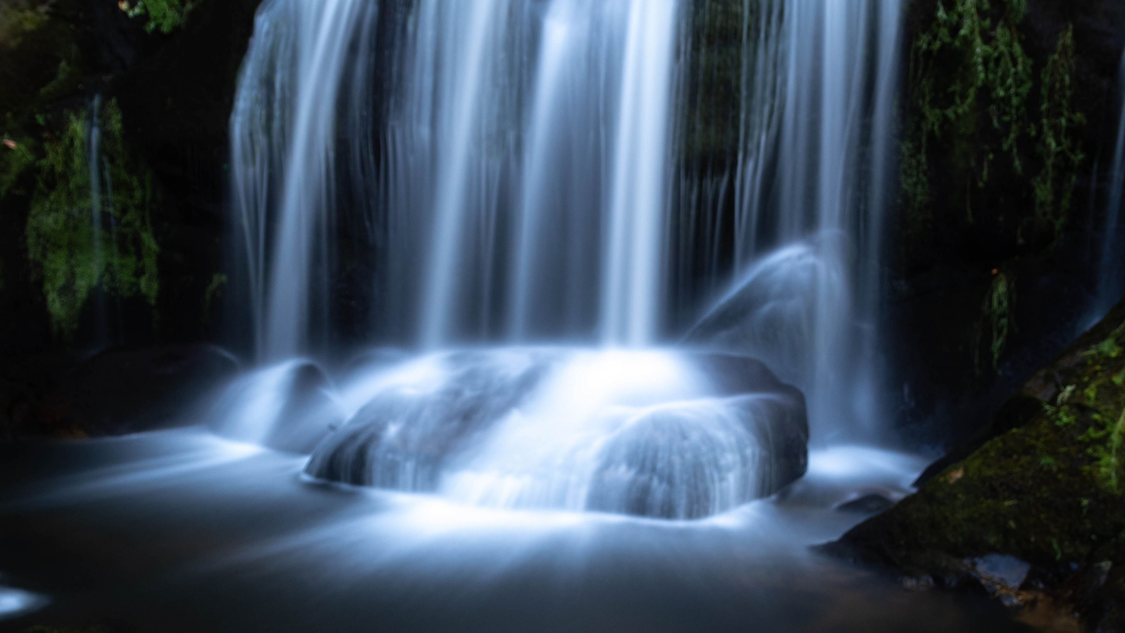 Wasserfall, Gewässer, Wasserressourcen, Naturlandschaft, Natur. Wallpaper in 3840x2160 Resolution