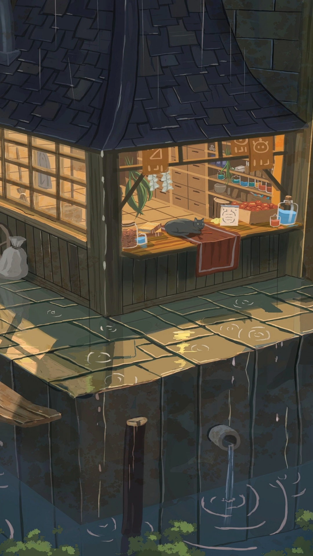 艺术, 艺术家, 木, 城市设计, 的房子 壁纸 1080x1920 允许