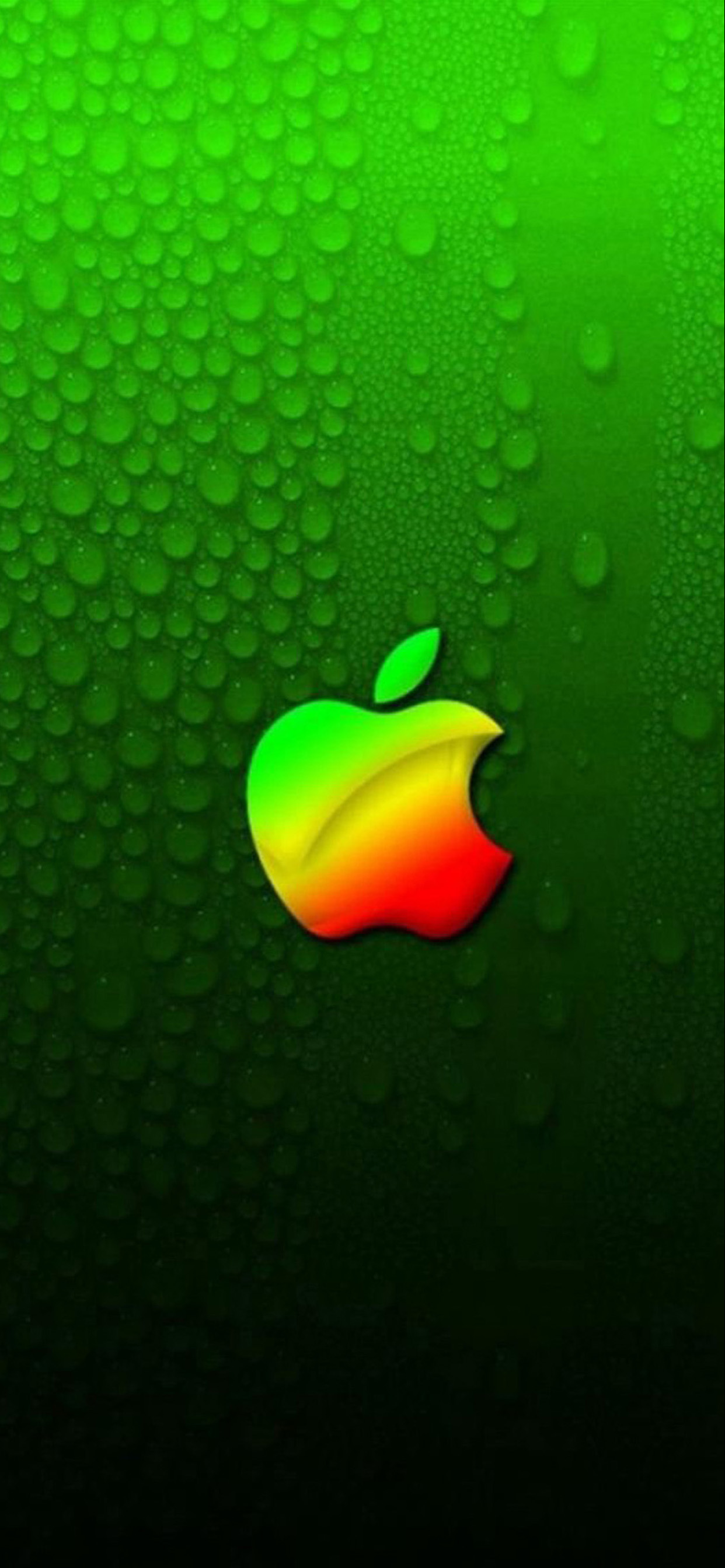 Apple, 绿色的, 色彩 壁纸 1242x2688 允许