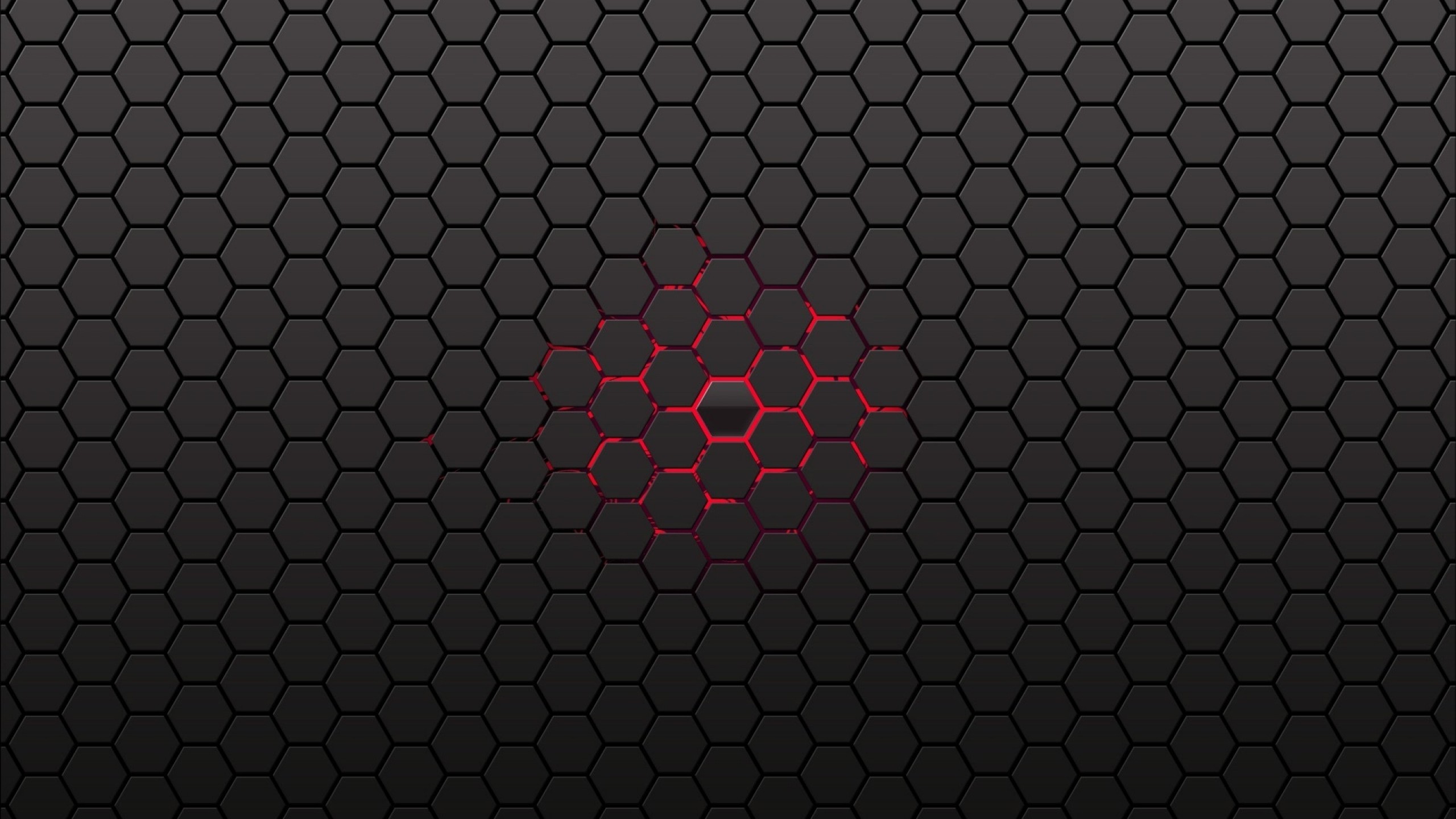 Red and Black Polka Dot. Wallpaper in 2560x1440 Resolution