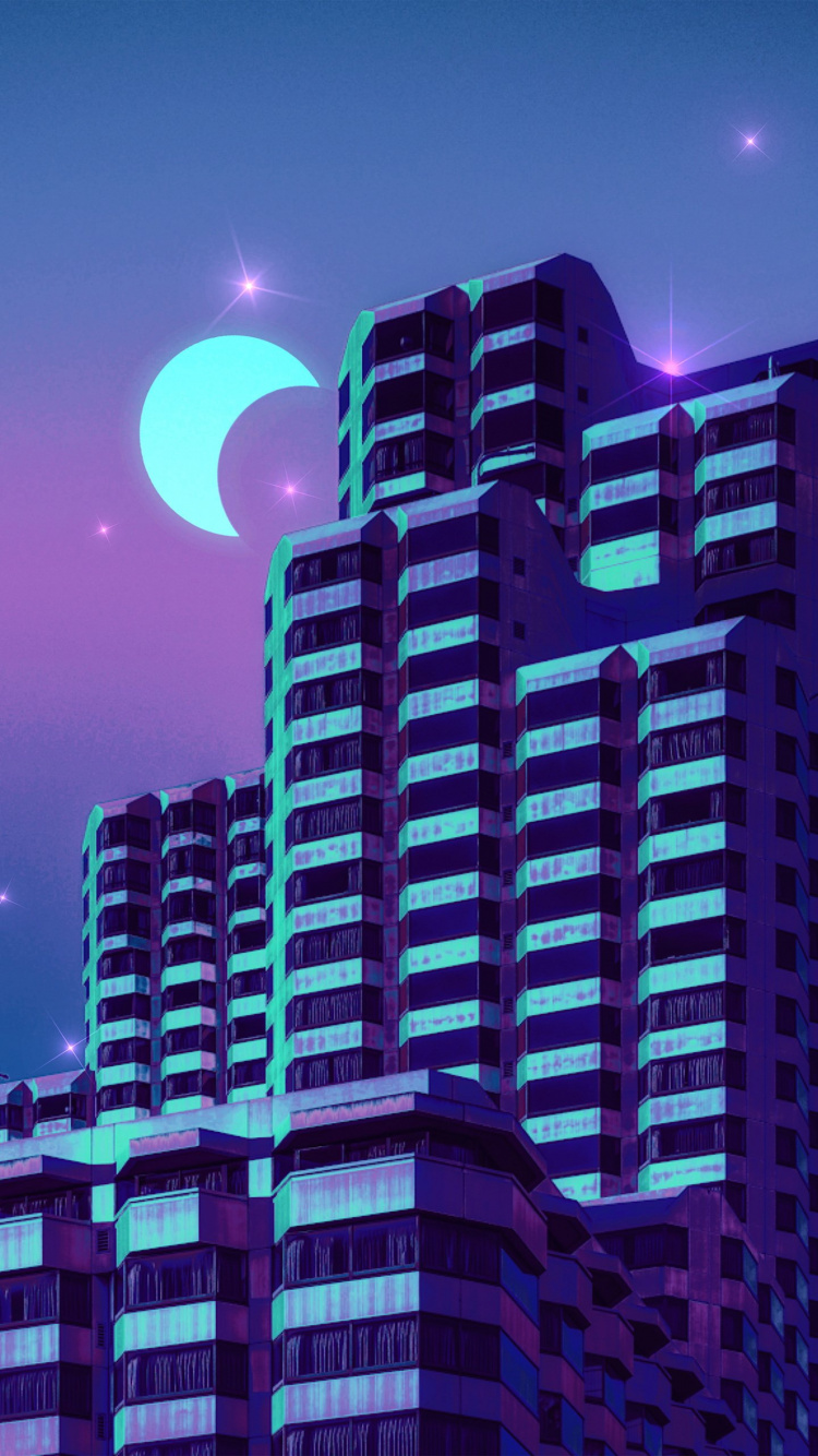 Mok3, Architecture, Apple Musique, YouTube, Sadiq Haji. Wallpaper in 750x1334 Resolution