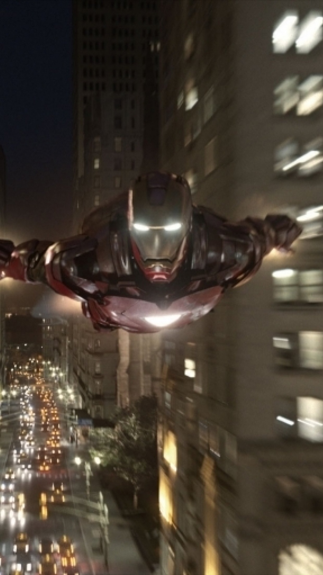 Mann in Schwarzer Jacke, Der Nachts Vor Dem Gebäude Steht. Wallpaper in 1080x1920 Resolution