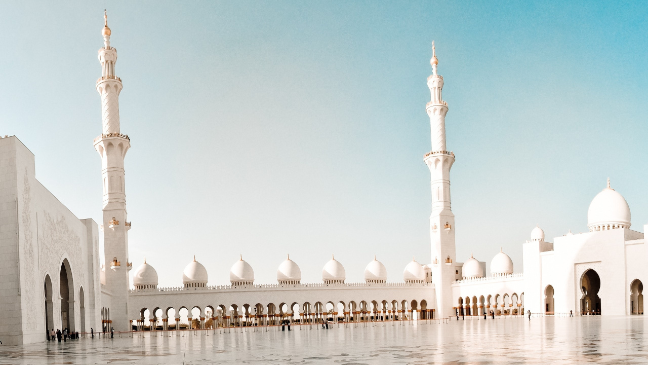 White Concrete Building Under Blue Sky During Daytime. Wallpaper in 1280x720 Resolution