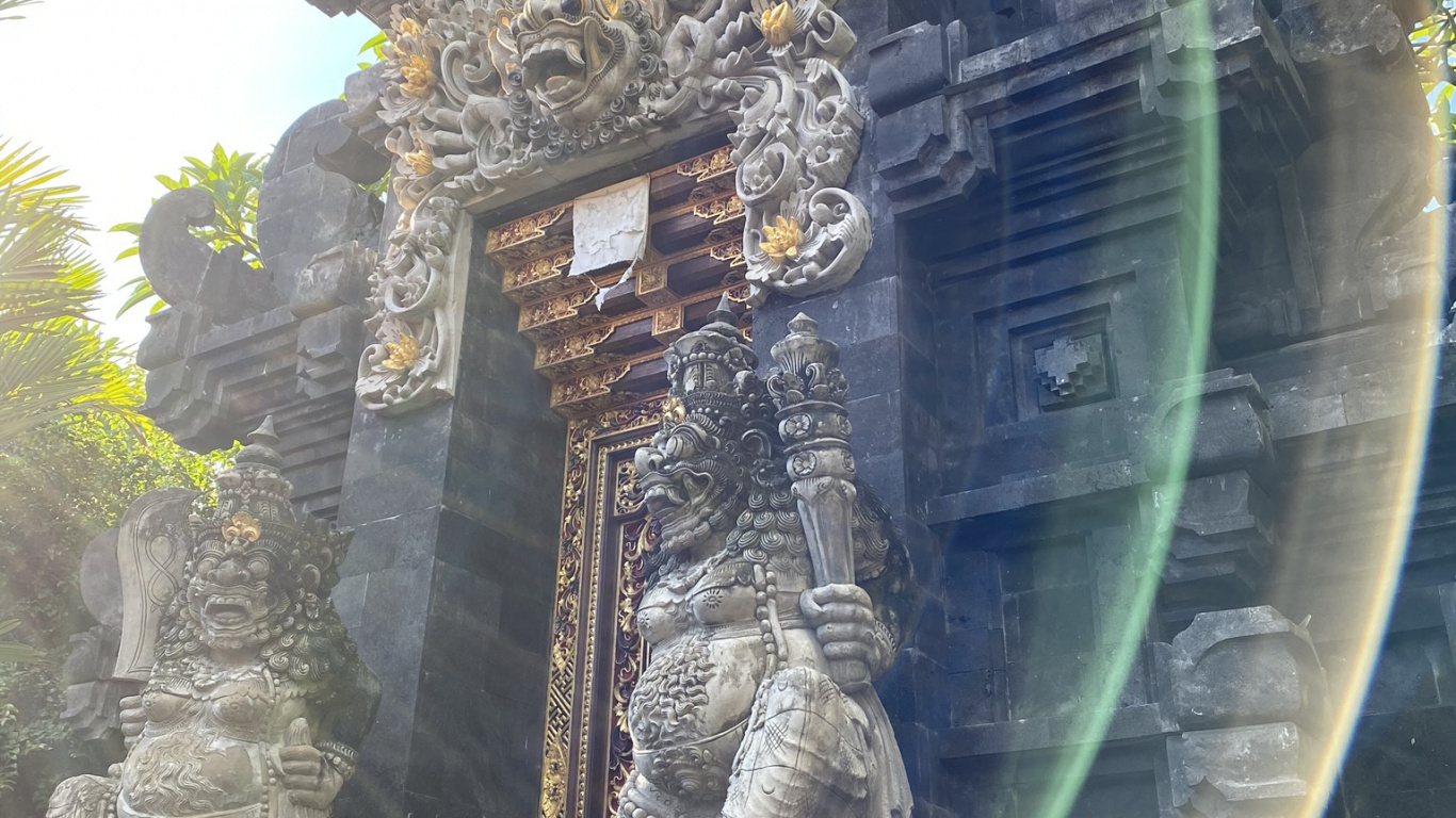 Bali, Wahrzeichen, Statue, Ausgrabungsstätte, Stone Carving. Wallpaper in 1366x768 Resolution