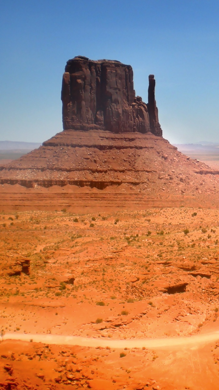 纪念碑谷, Butte, 多山的地貌, 形成, 火山插上 壁纸 720x1280 允许