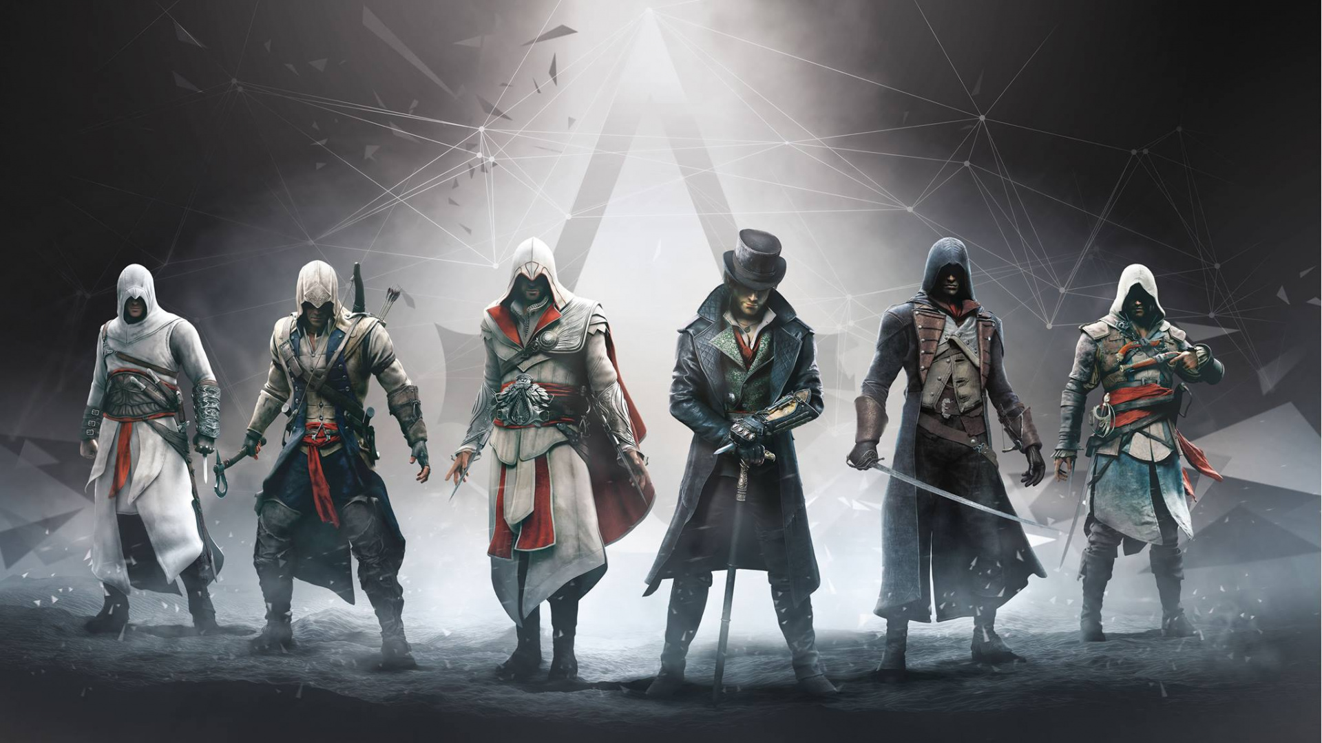 Assassins Creed Syndicate, Assassins Creed Unity, Assassins Creed, Ezio Auditore, Action Figure. Wallpaper in 1920x1080 Resolution