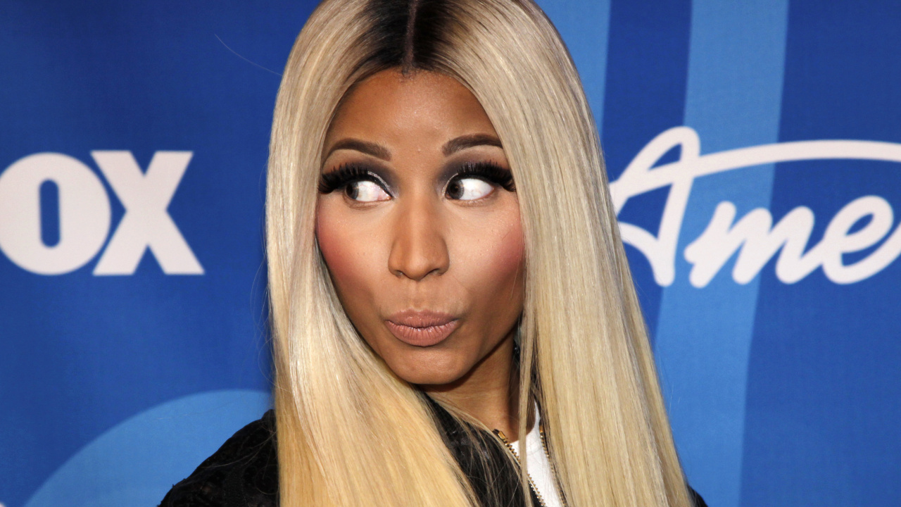 Nicki Minaj, Rapero, Cabello, Rubia, Peinado. Wallpaper in 1280x720 Resolution