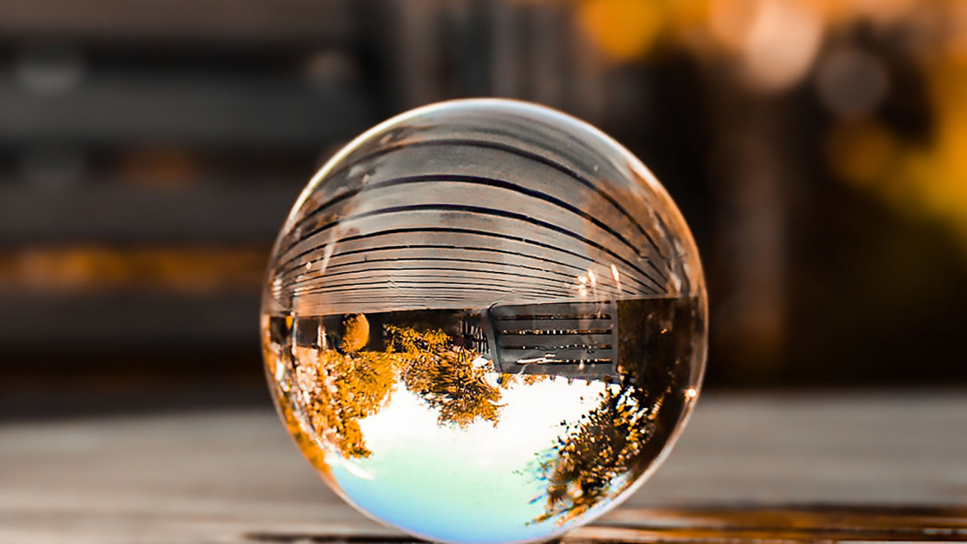 Réflexion, Eau, L'éclairage Automobile, Orange, de Teintes et de Nuances. Wallpaper in 1366x768 Resolution