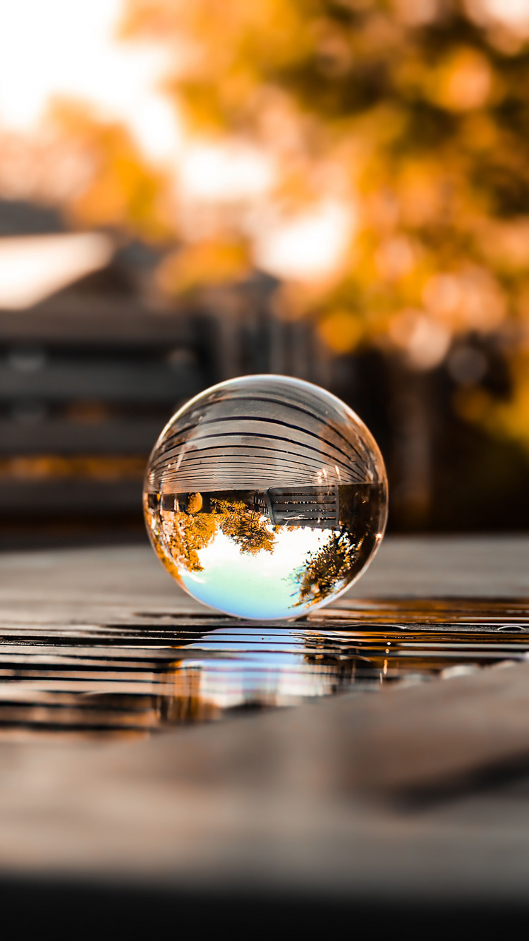 Reflexion, Wasser, Automotive Lighting, Cloud, Orange. Wallpaper in 750x1334 Resolution