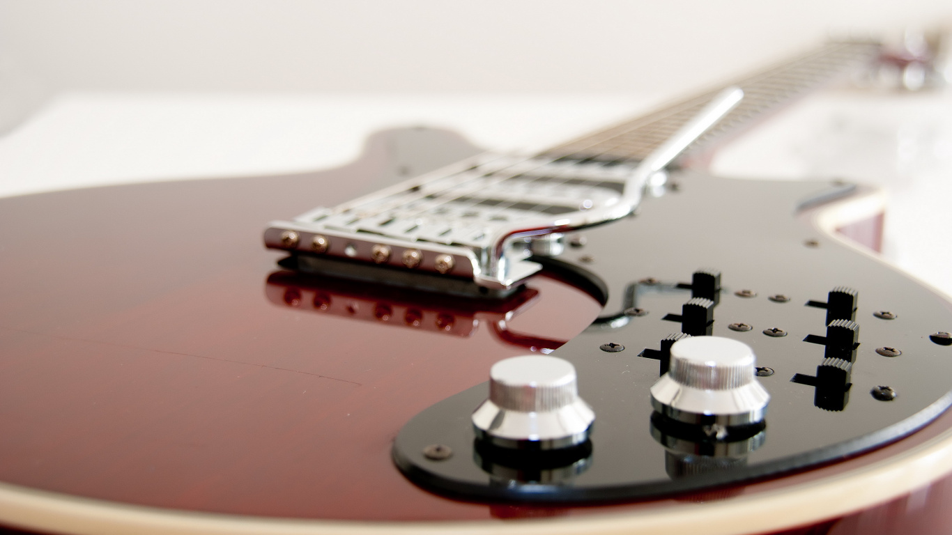 Guitar, Electric Guitar, String Instrument, Musical Instrument, Plucked String Instruments. Wallpaper in 1366x768 Resolution