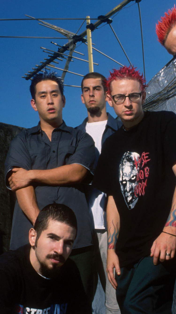 Chester Bennington, Mike Shinoda, Linkin Park, Amusement, Les Poils du Visage. Wallpaper in 750x1334 Resolution