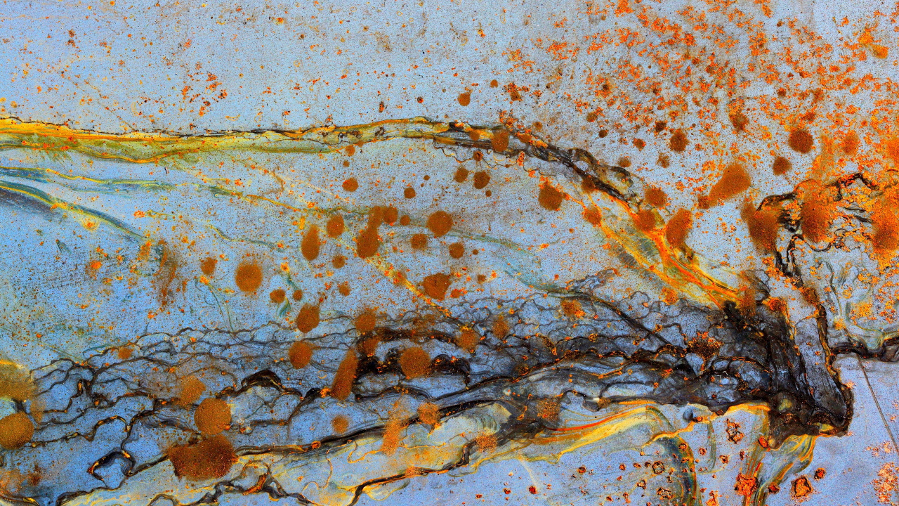 Pintura Abstracta Marrón y Blanca. Wallpaper in 1280x720 Resolution