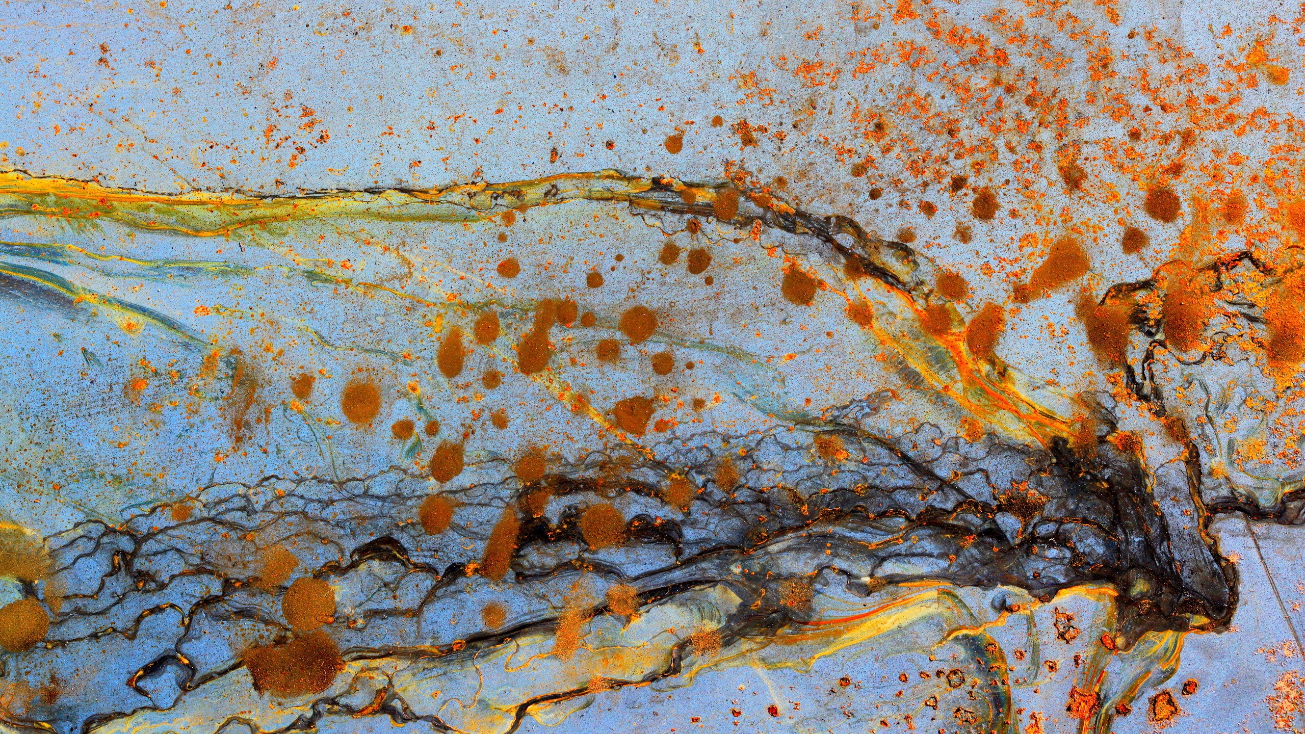 Brown and White Abstract Painting. Wallpaper in 2560x1440 Resolution