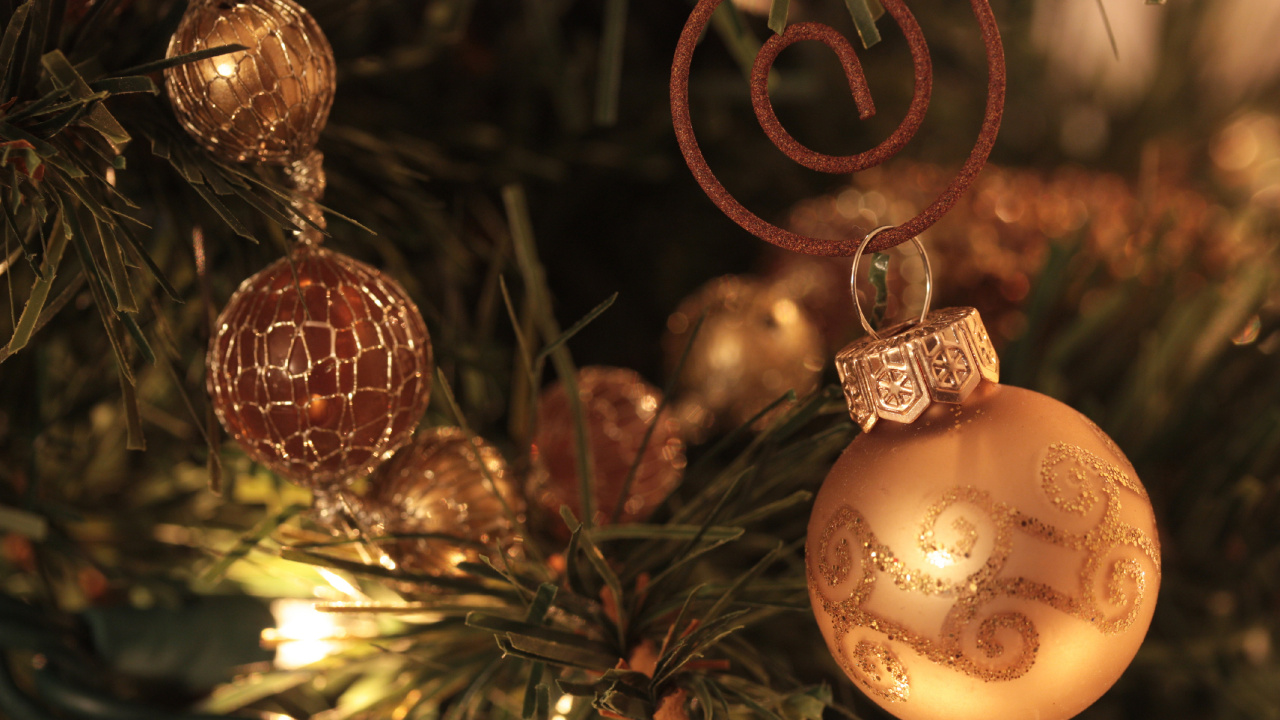 Weihnachten, Weihnachtsbaum, Christmas Ornament, Weihnachtsdekoration, Baum. Wallpaper in 1280x720 Resolution