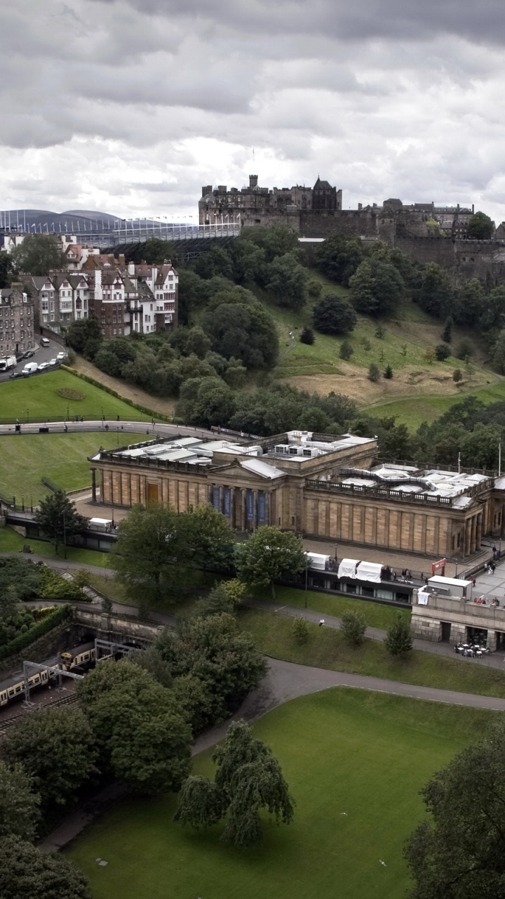 Aerial View of Green Trees and Buildings During Daytime. Wallpaper in 720x1280 Resolution