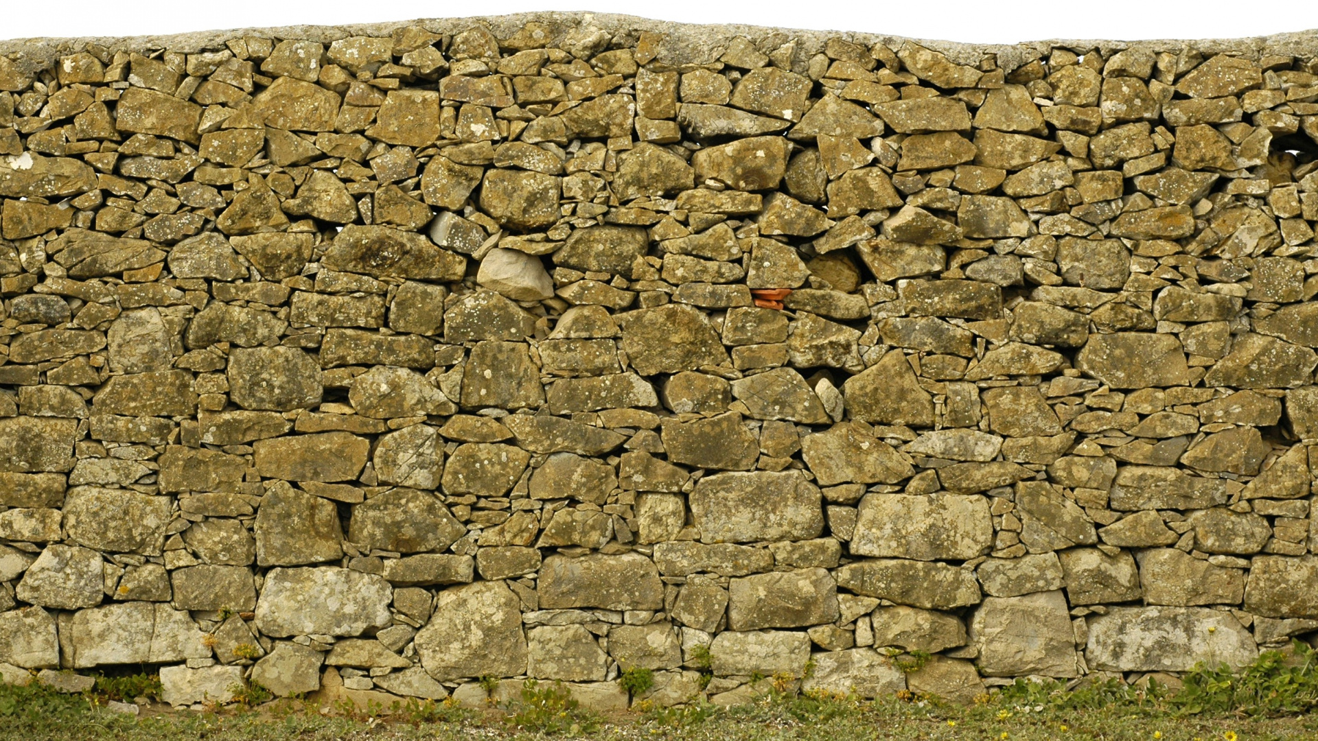 Mur de Pierre Marron et Gris. Wallpaper in 1920x1080 Resolution