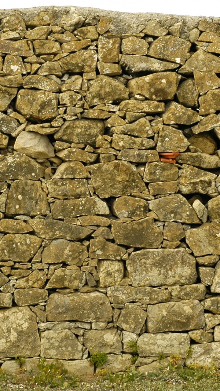 Brown and Gray Stone Wall. Wallpaper in 720x1280 Resolution