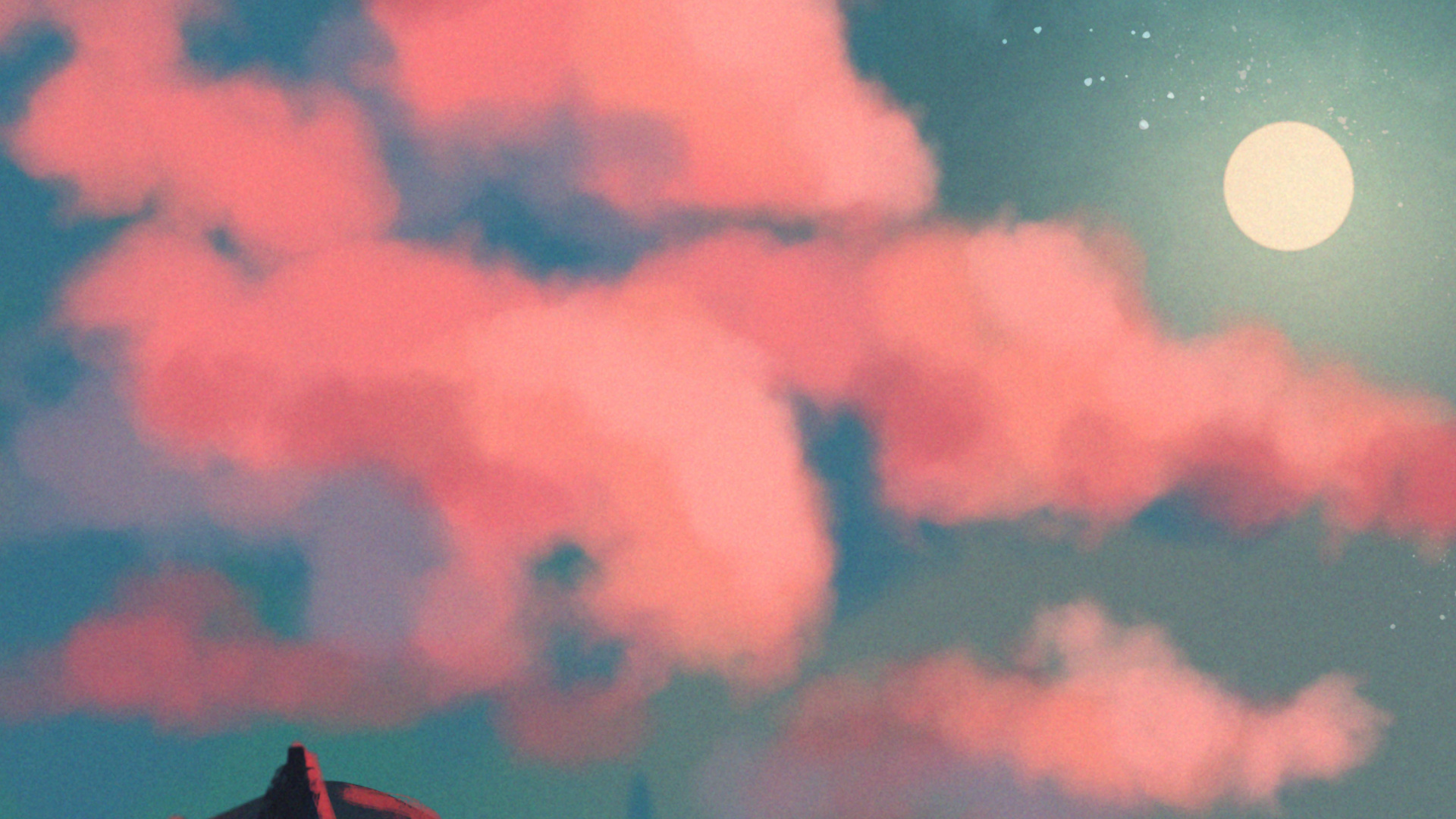 Cloud, Water, Atmosphere, Afterglow, Light. Wallpaper in 1920x1080 Resolution