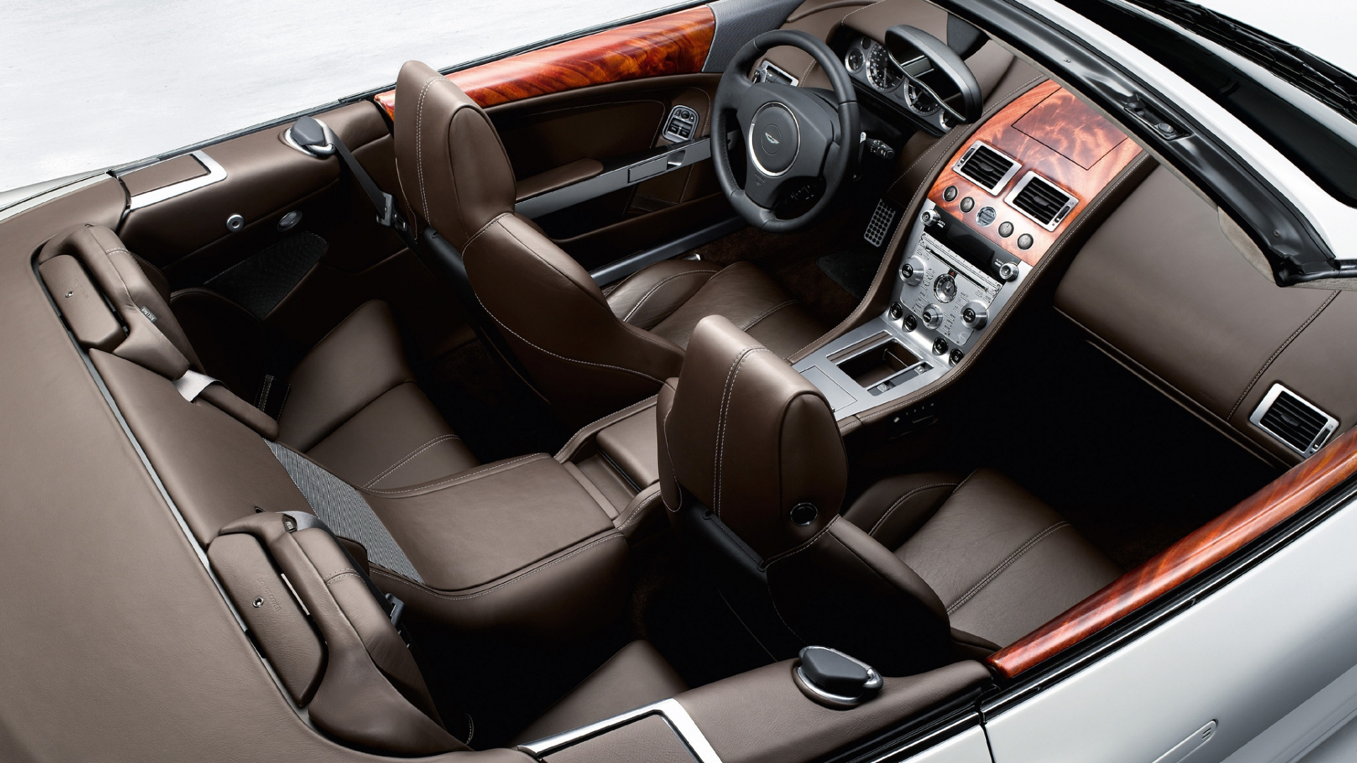 Coche Convertible Marrón y Negro. Wallpaper in 1920x1080 Resolution