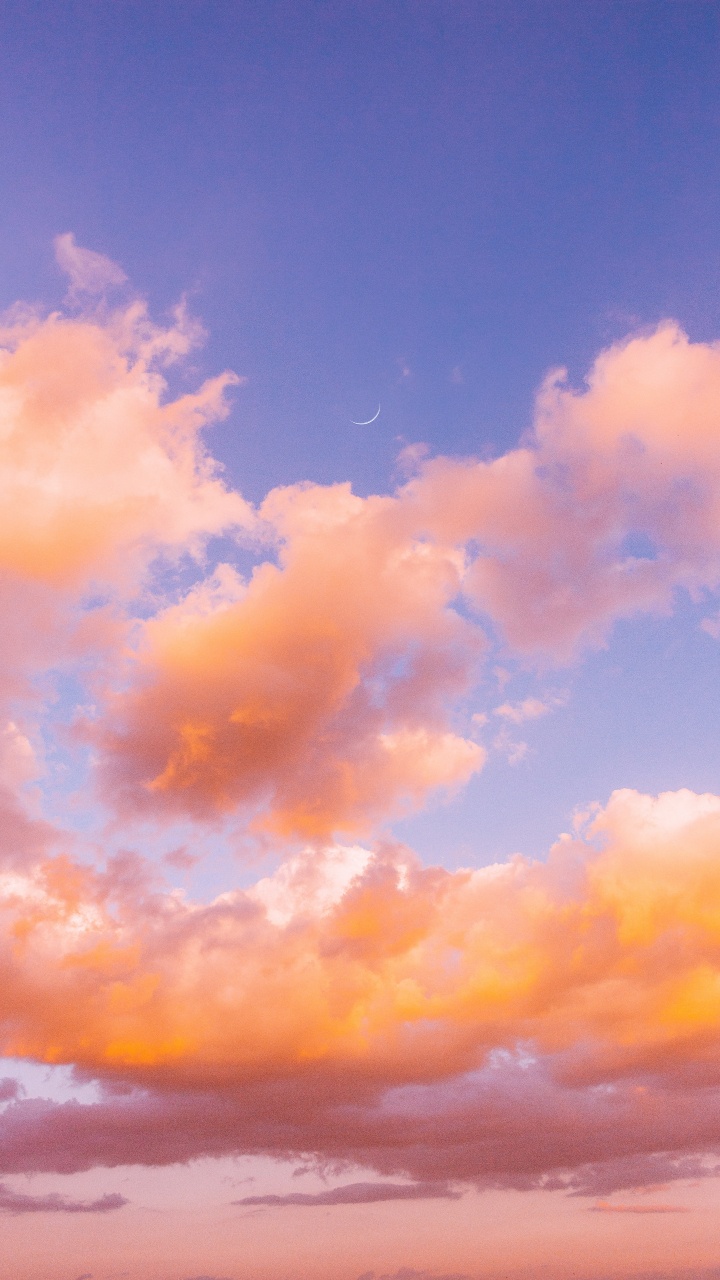 Afterglow, Cumulus, Ambiente, Noche, Mañana. Wallpaper in 720x1280 Resolution