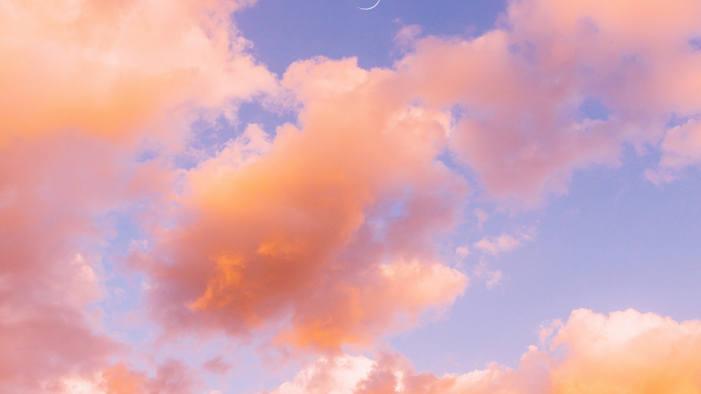 Cloud, Daytime, Afterglow, Cumulus, Atmosphere. Wallpaper in 1366x768 Resolution