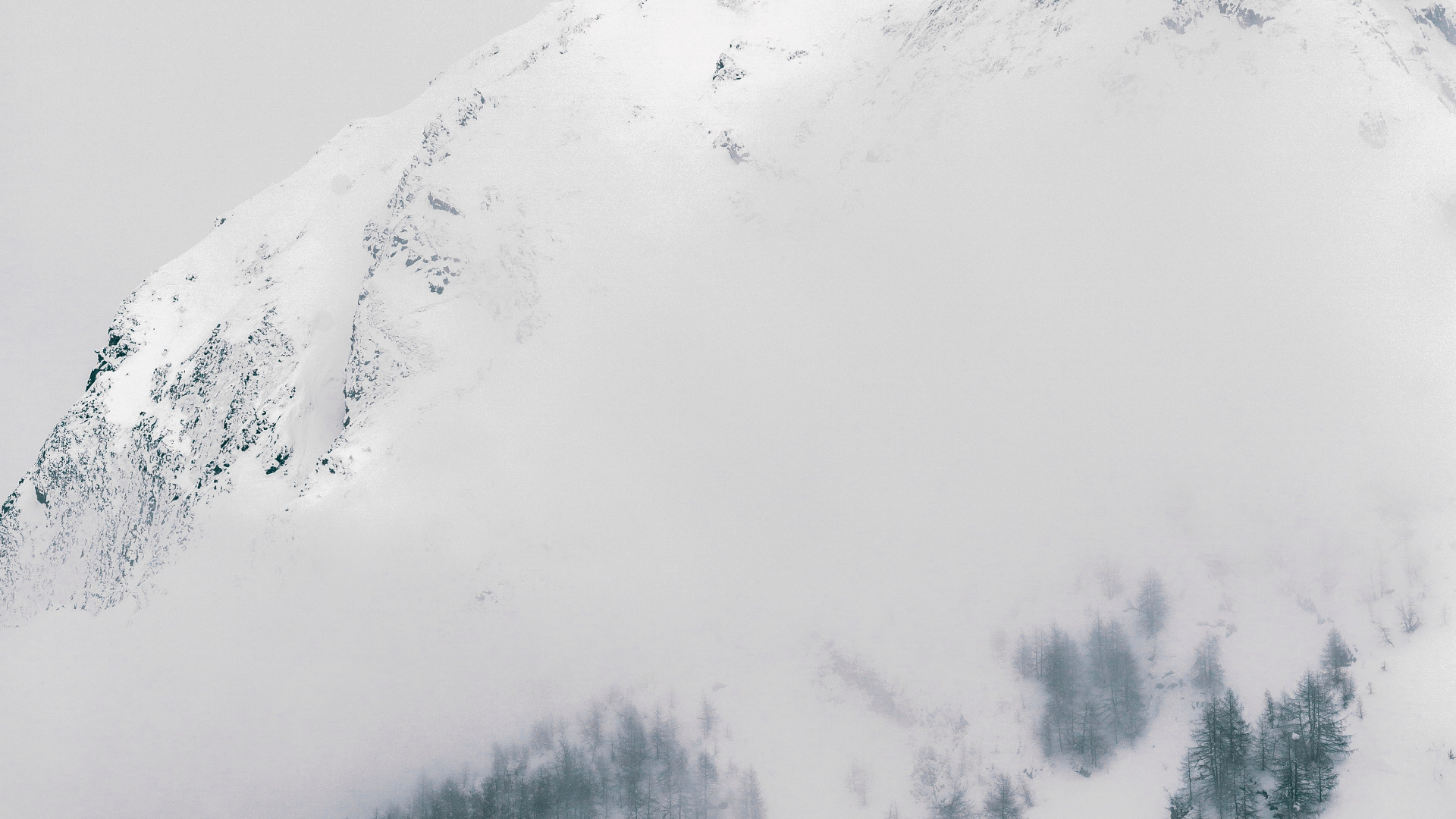 Gebirgspass, Winter, Mount Scenery, Schnee, Nunatak. Wallpaper in 1920x1080 Resolution