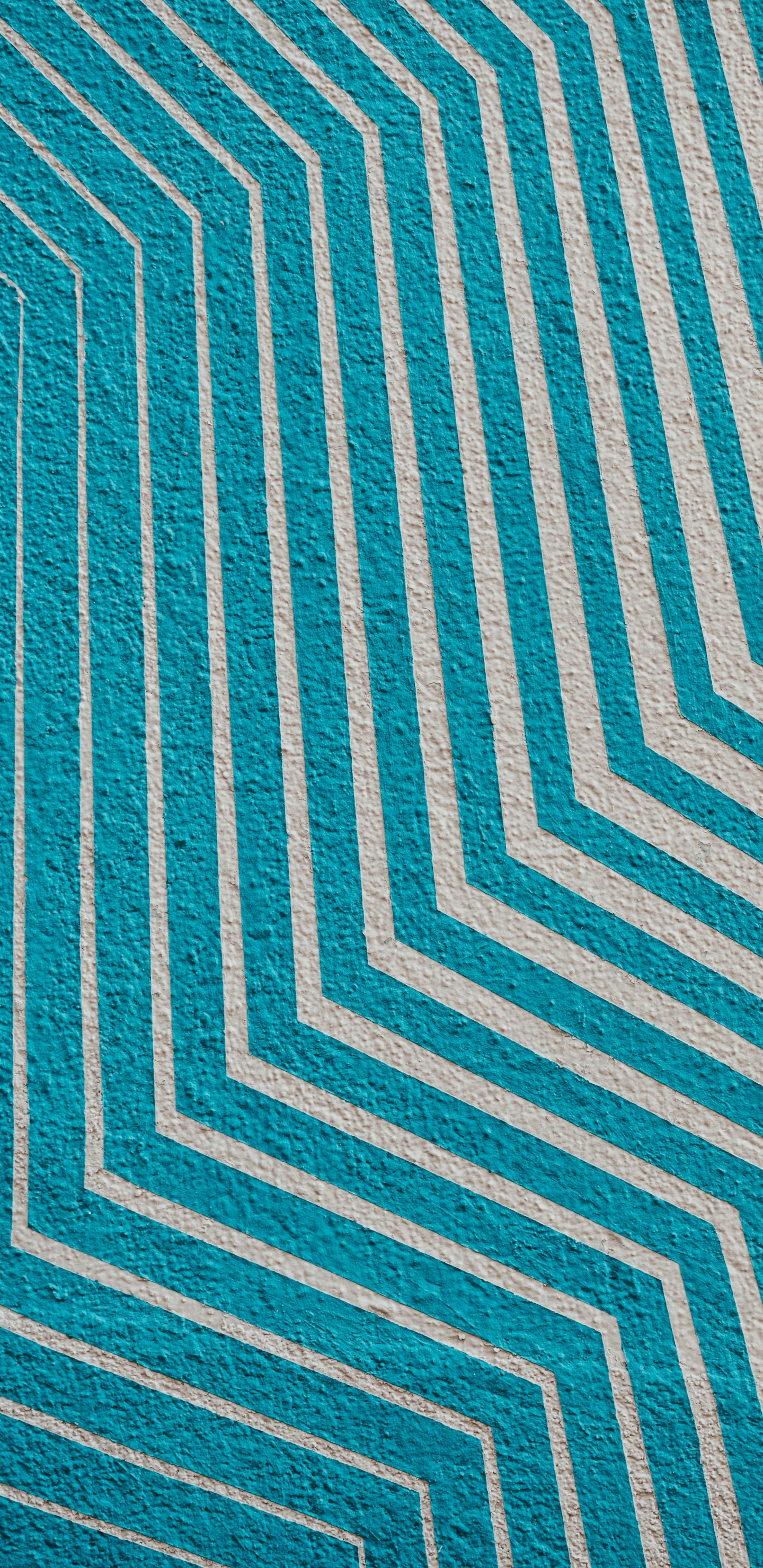 Blau-weißes Chevron-Textil. Wallpaper in 1440x2960 Resolution