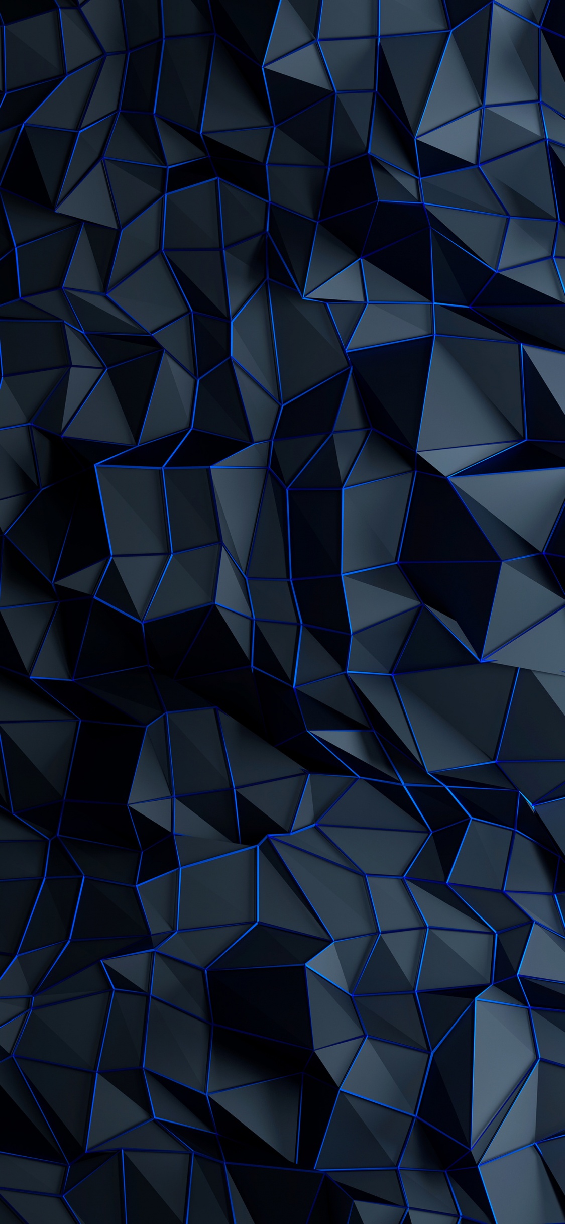 Manzana, Smartphone, Triangulo, Arte, Aqua. Wallpaper in 1125x2436 Resolution