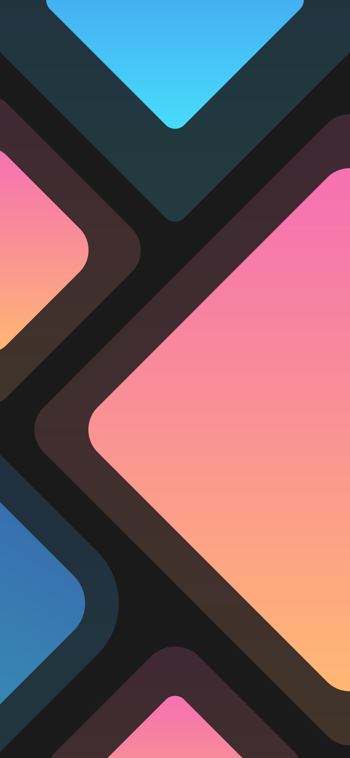 Grafik-design, Pink, Veilchen, Werkstoffeigenschaften, Rechteck. Wallpaper in 1125x2436 Resolution